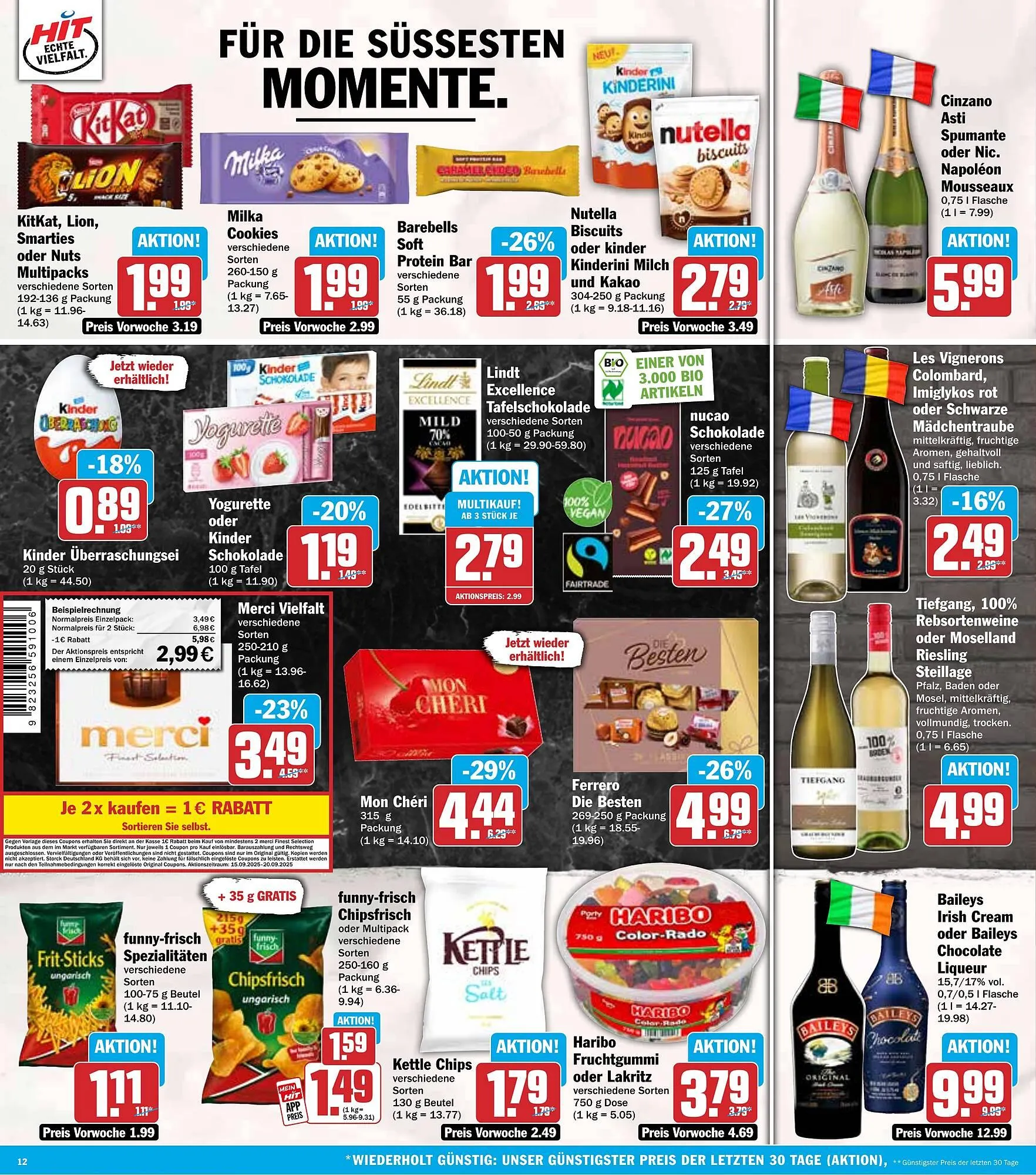 HIT Prospekt von 15. September bis 20. September 2025 - Prospekt seite 12