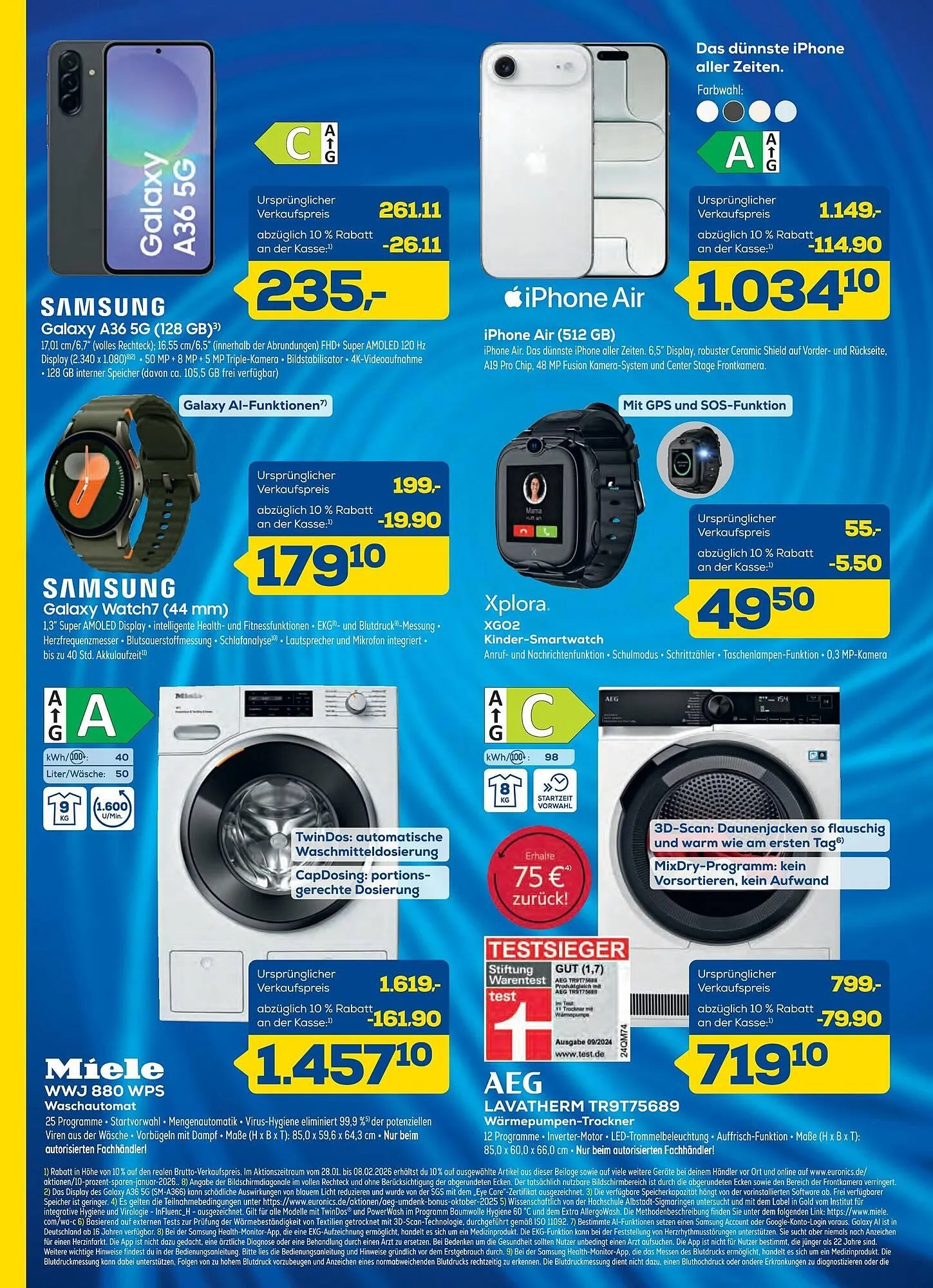 Euronics Prospekt von 28. Januar bis 8. Februar 2026 - Prospekt seite 12