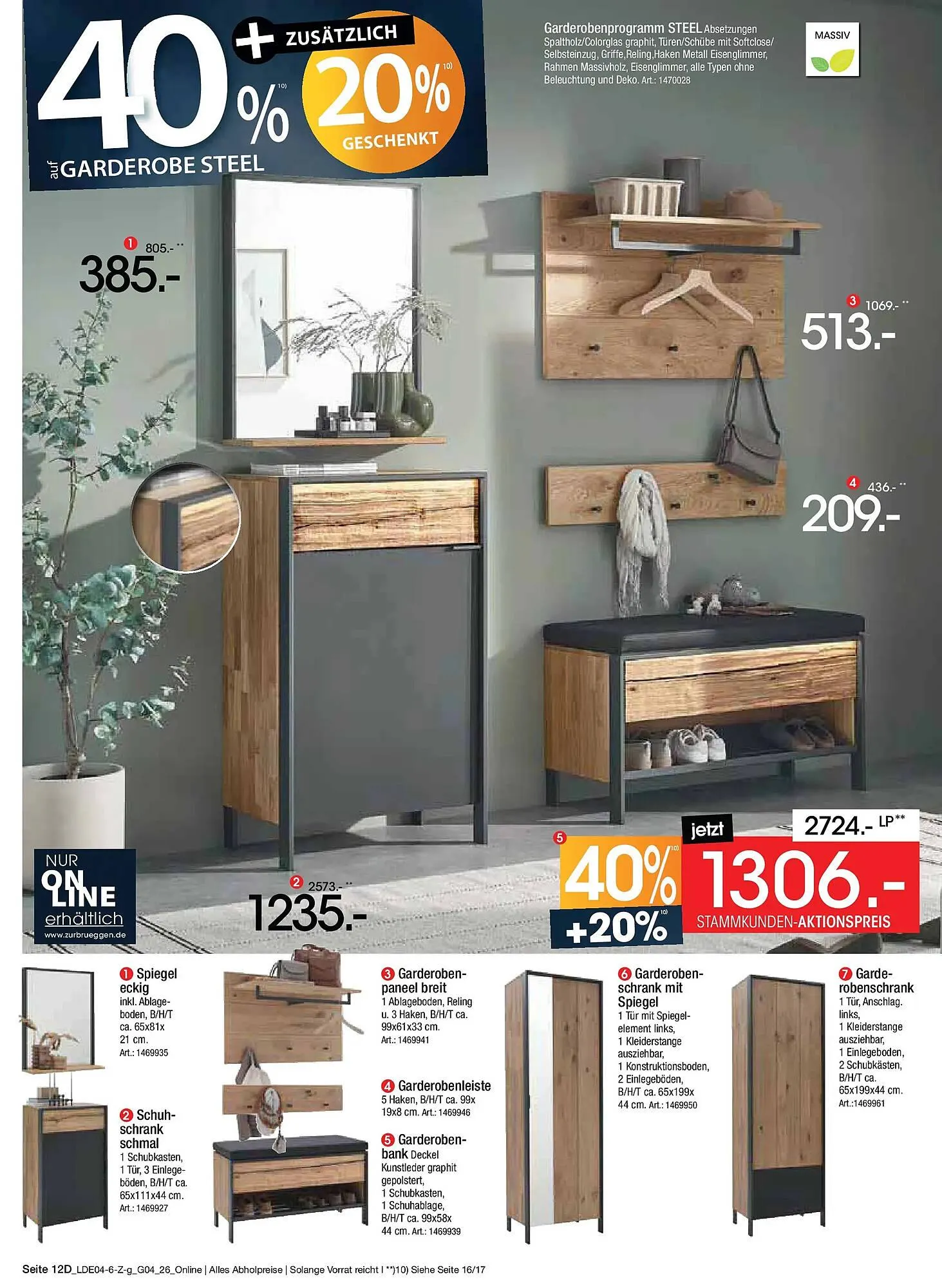 Zurbrüggen Prospekt von 10. April bis 25. April 2026 - Prospekt seite 20