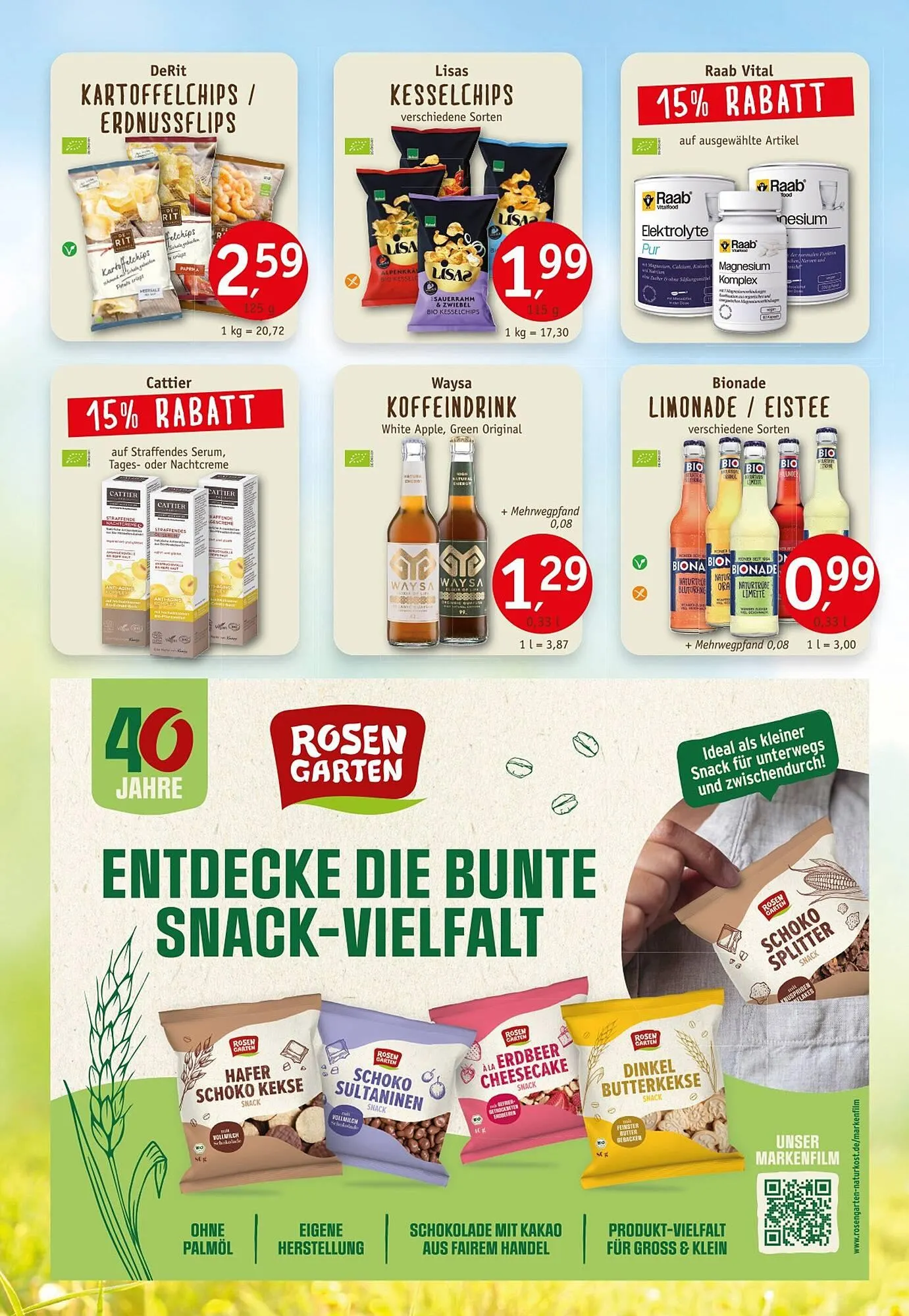 Erdkorn Biomarkt Prospekt von 24. April bis 21. Mai 2025 - Prospekt seite 7