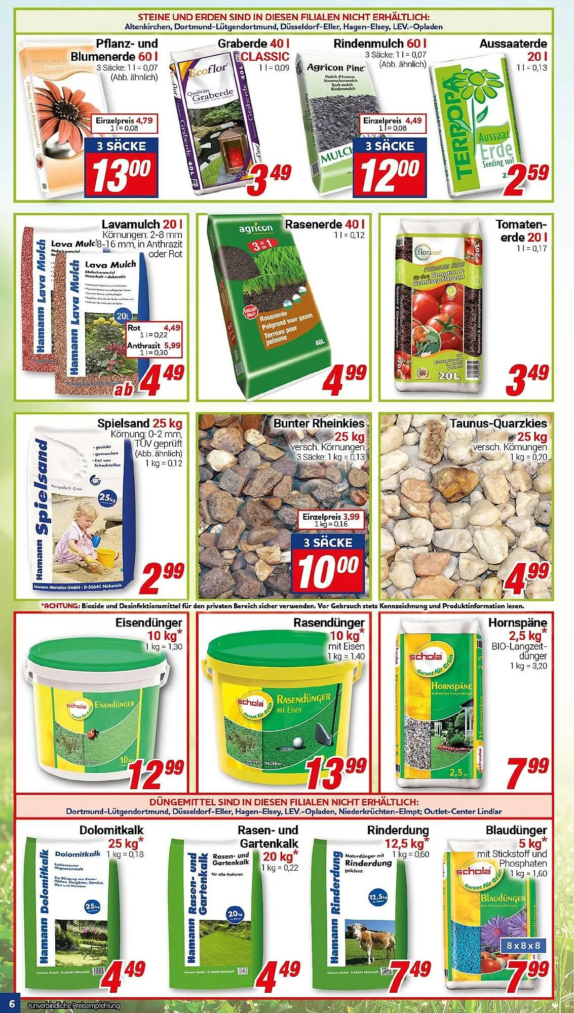 CENTERSHOP Prospekt von 14. April bis 19. April 2025 - Prospekt seite 6