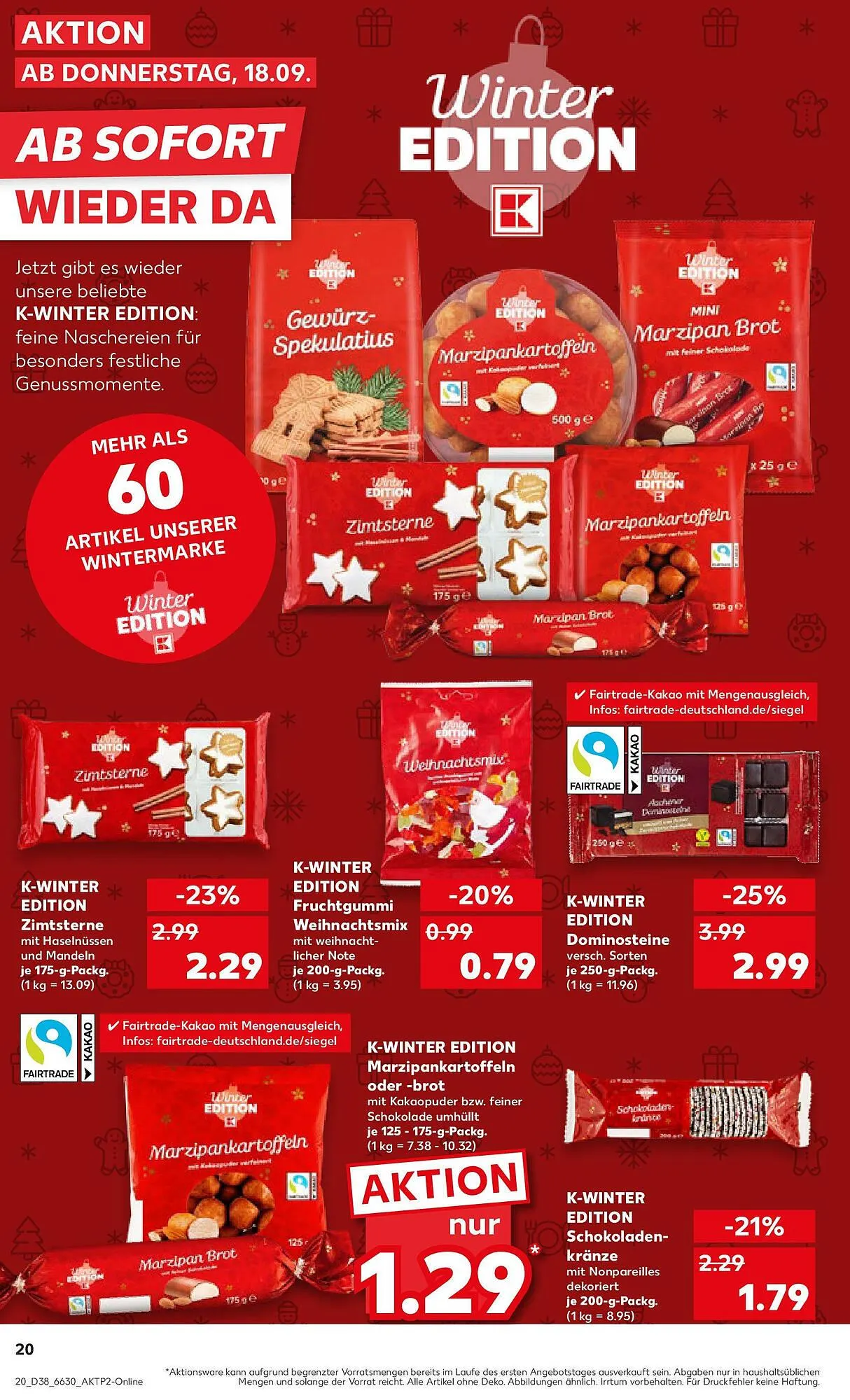 Kaufland Prospekt von 21. September bis 24. September 2025 - Prospekt seite 20