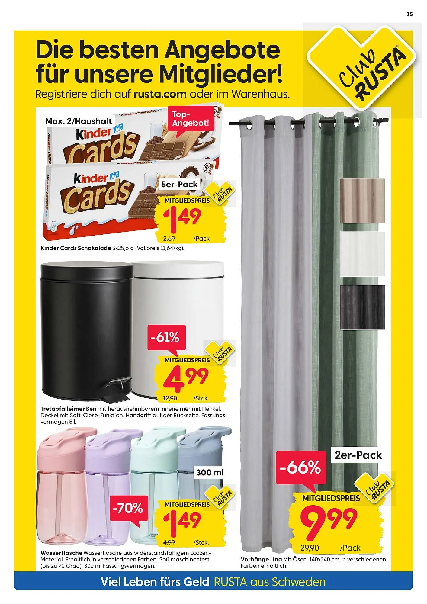 Rusta Prospekt von 19. Juli bis 25. Juli 2025 - Prospekt seite 15