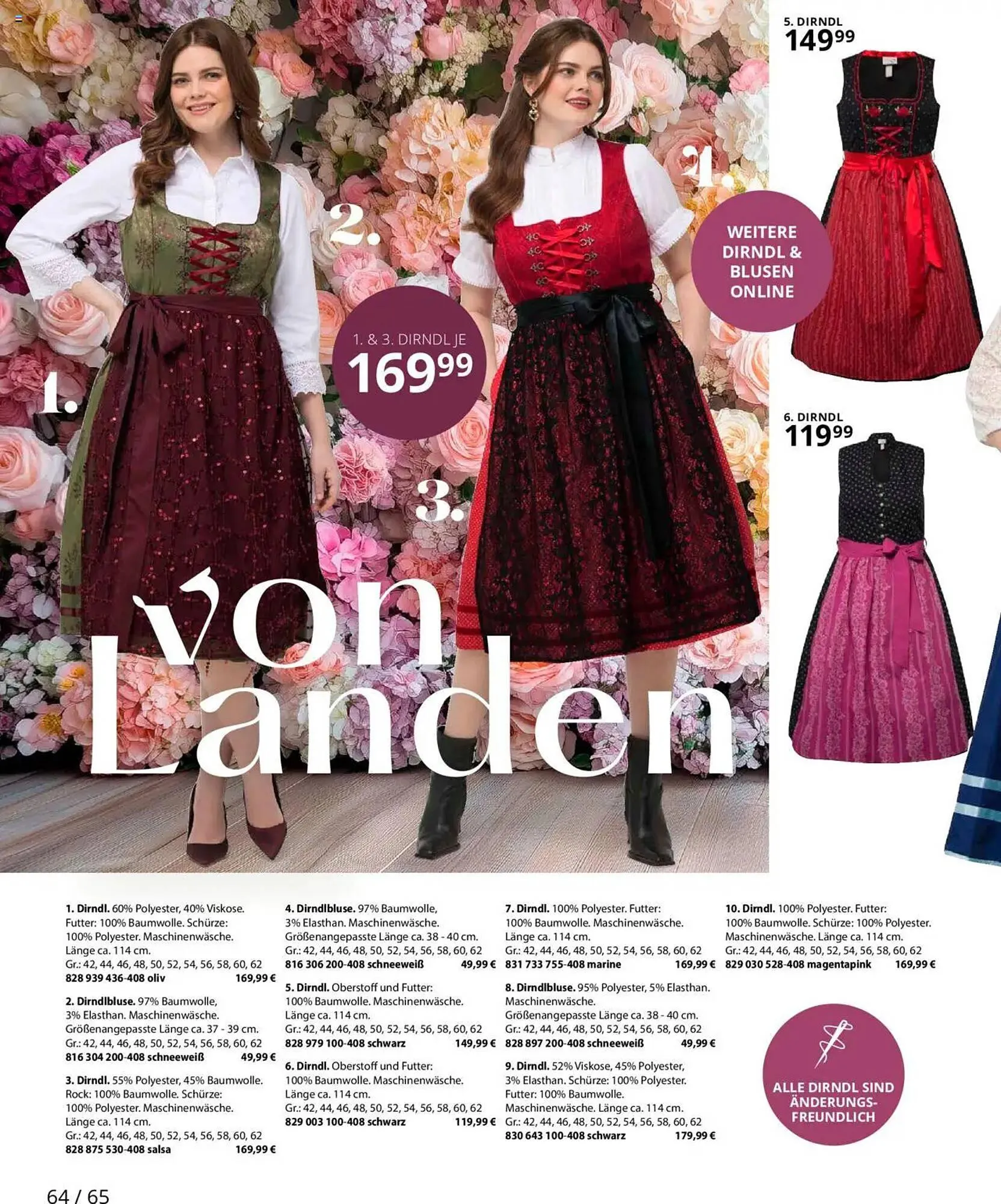 Ulla Popken Prospekt von 1. Juni bis 30. Juni 2025 - Prospekt seite 64