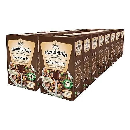 Mondamin Soßenbinder dunkel 250 g, 16er Pack