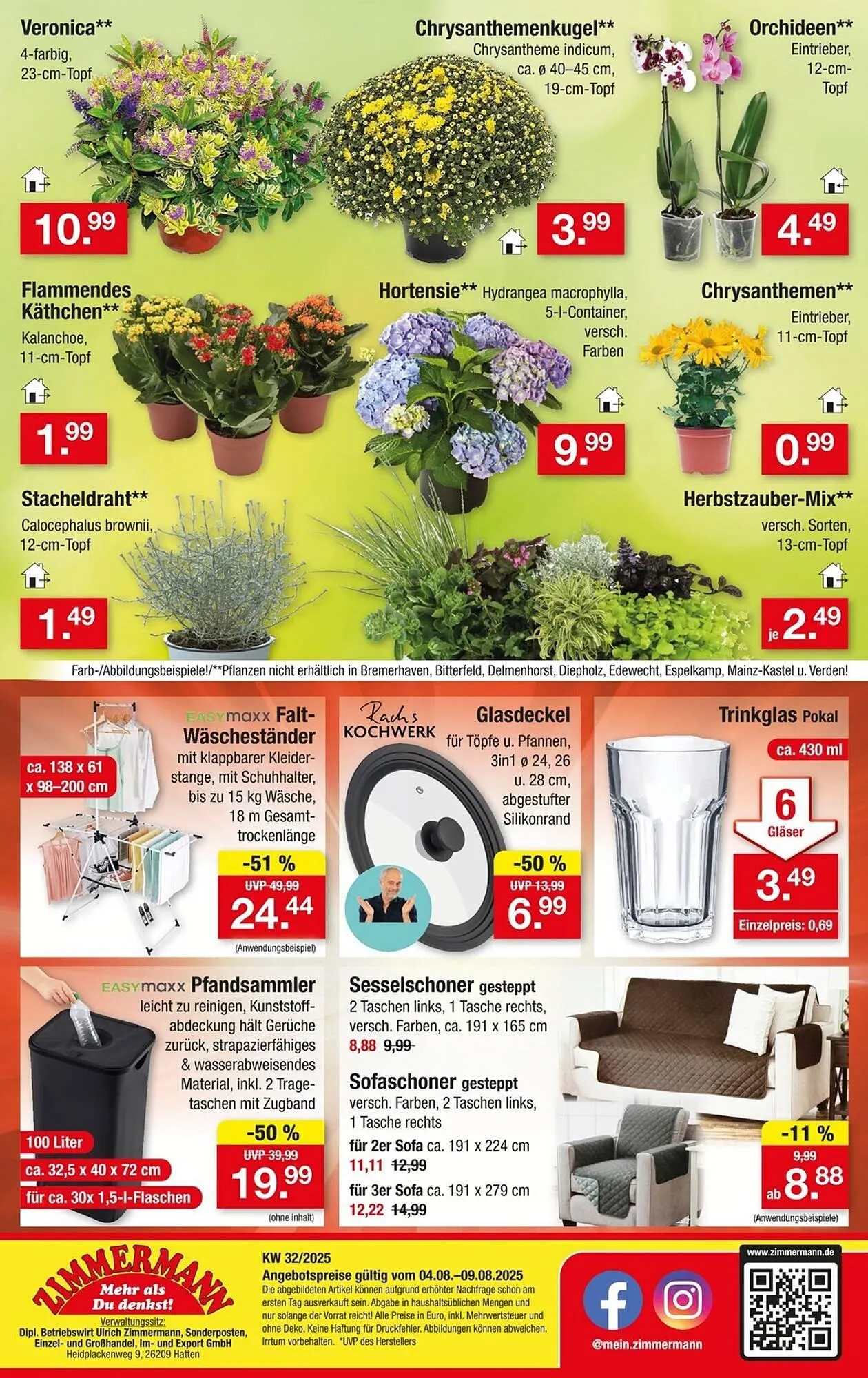 Zimmermann Prospekt von 4. August bis 9. August 2025 - Prospekt seite 10