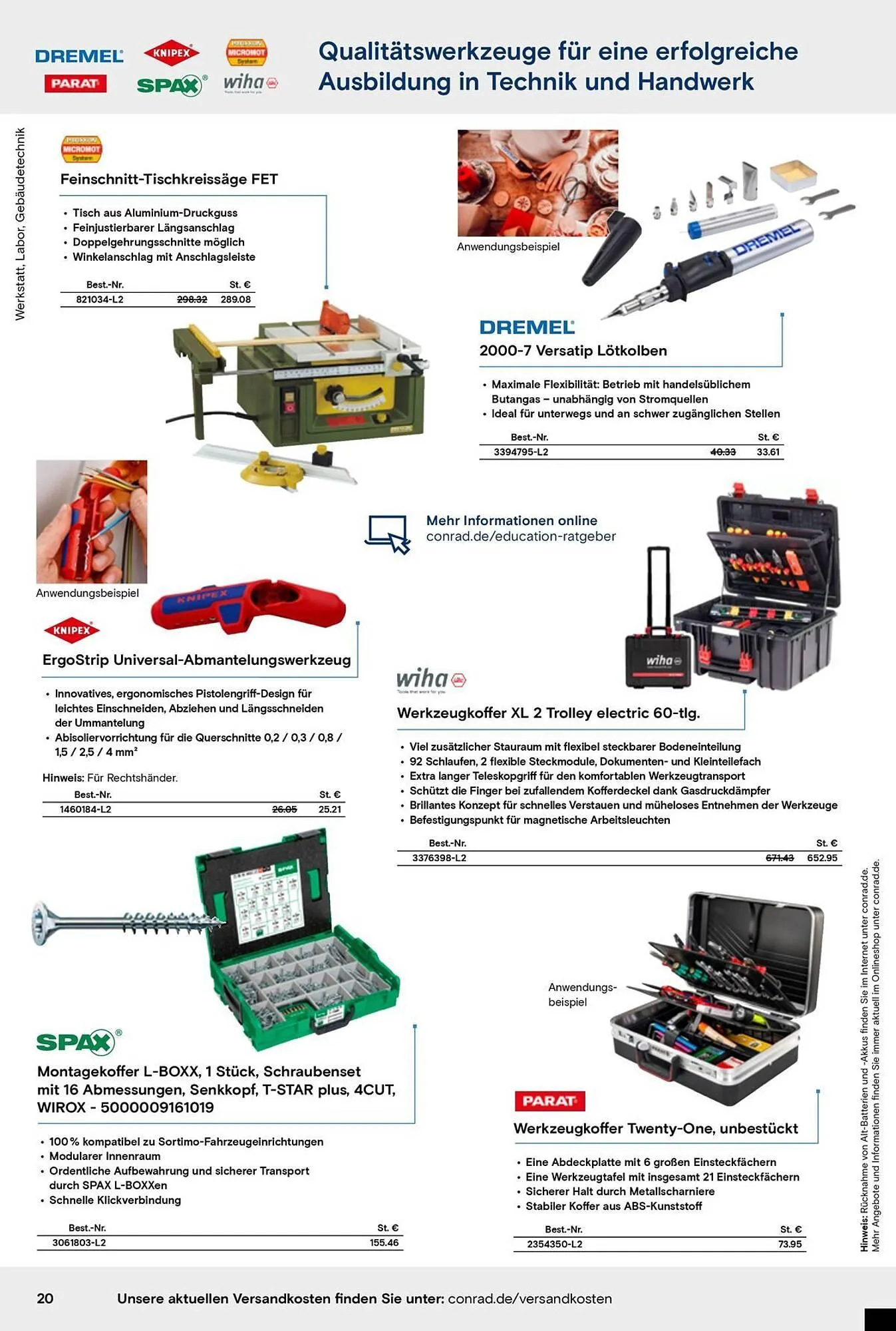 Conrad Prospekt von 25. September bis 31. Dezember 2025 - Prospekt seite 20