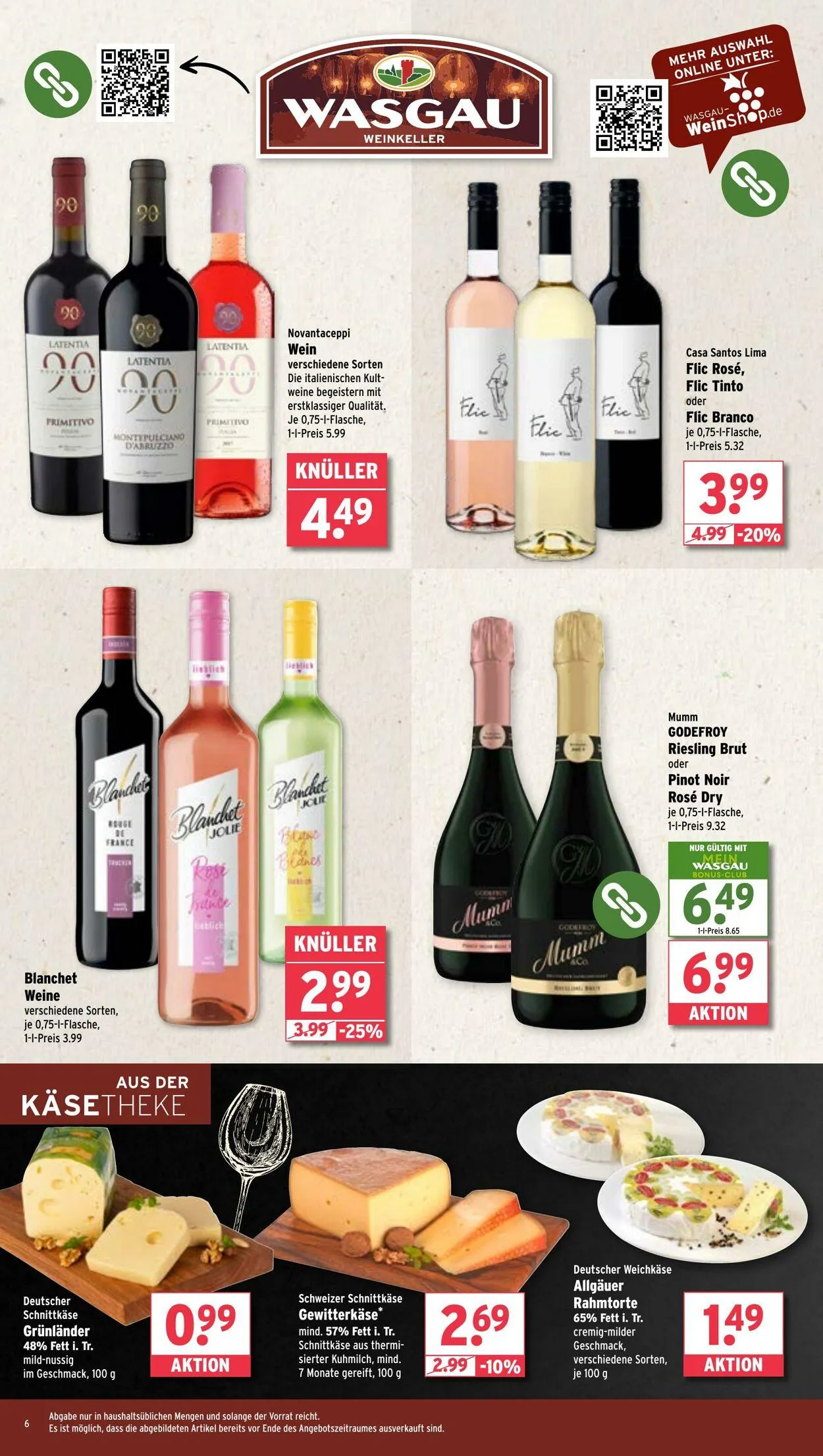 Wasgau von 12. Mai bis 17. Mai 2025 - Prospekt seite 6