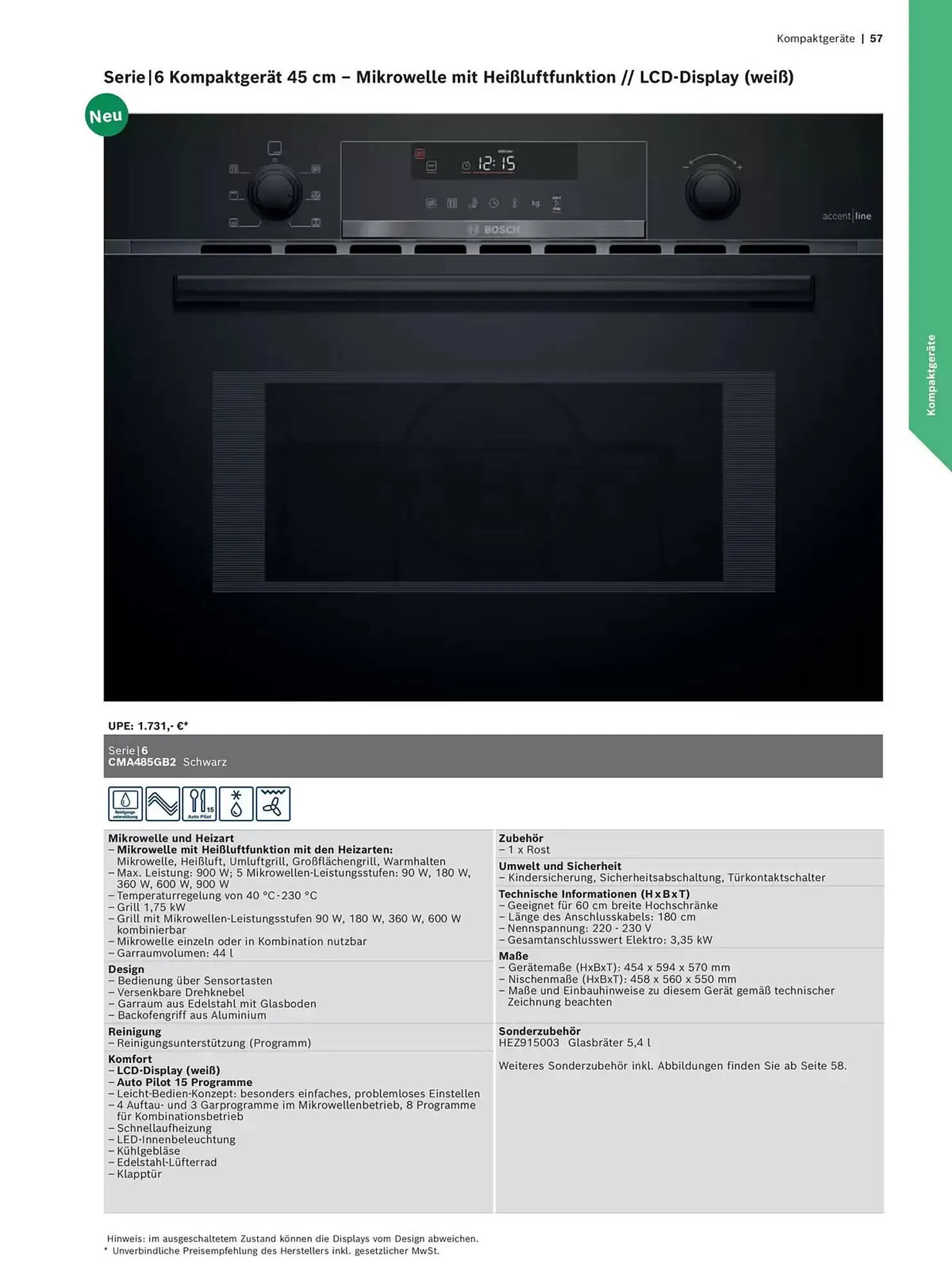 Bosch Prospekt von 29. Oktober bis 31. Dezember 2025 - Prospekt seite 57