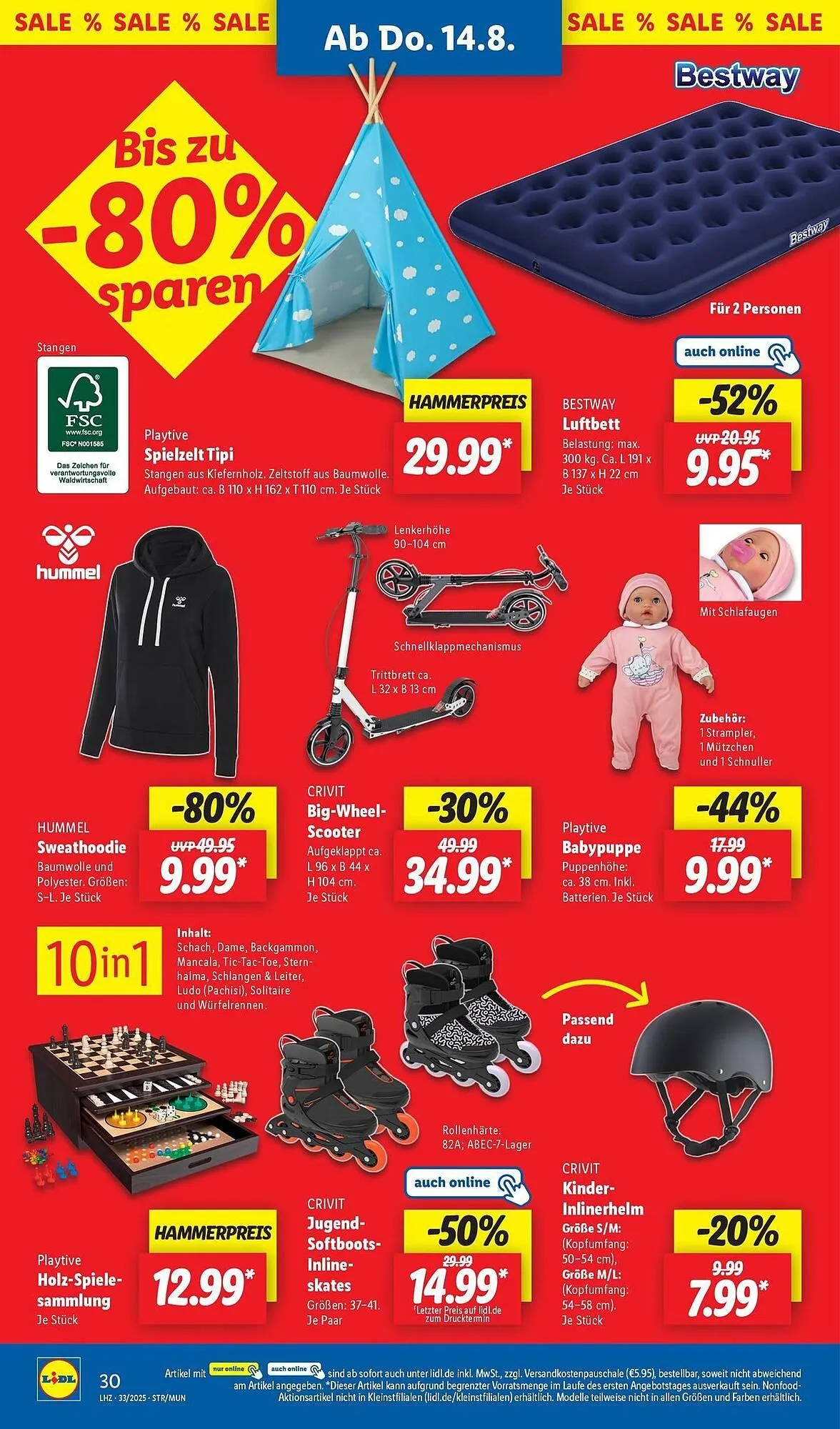 Lidl Prospekt von 11. August bis 16. August 2025 - Prospekt seite 16