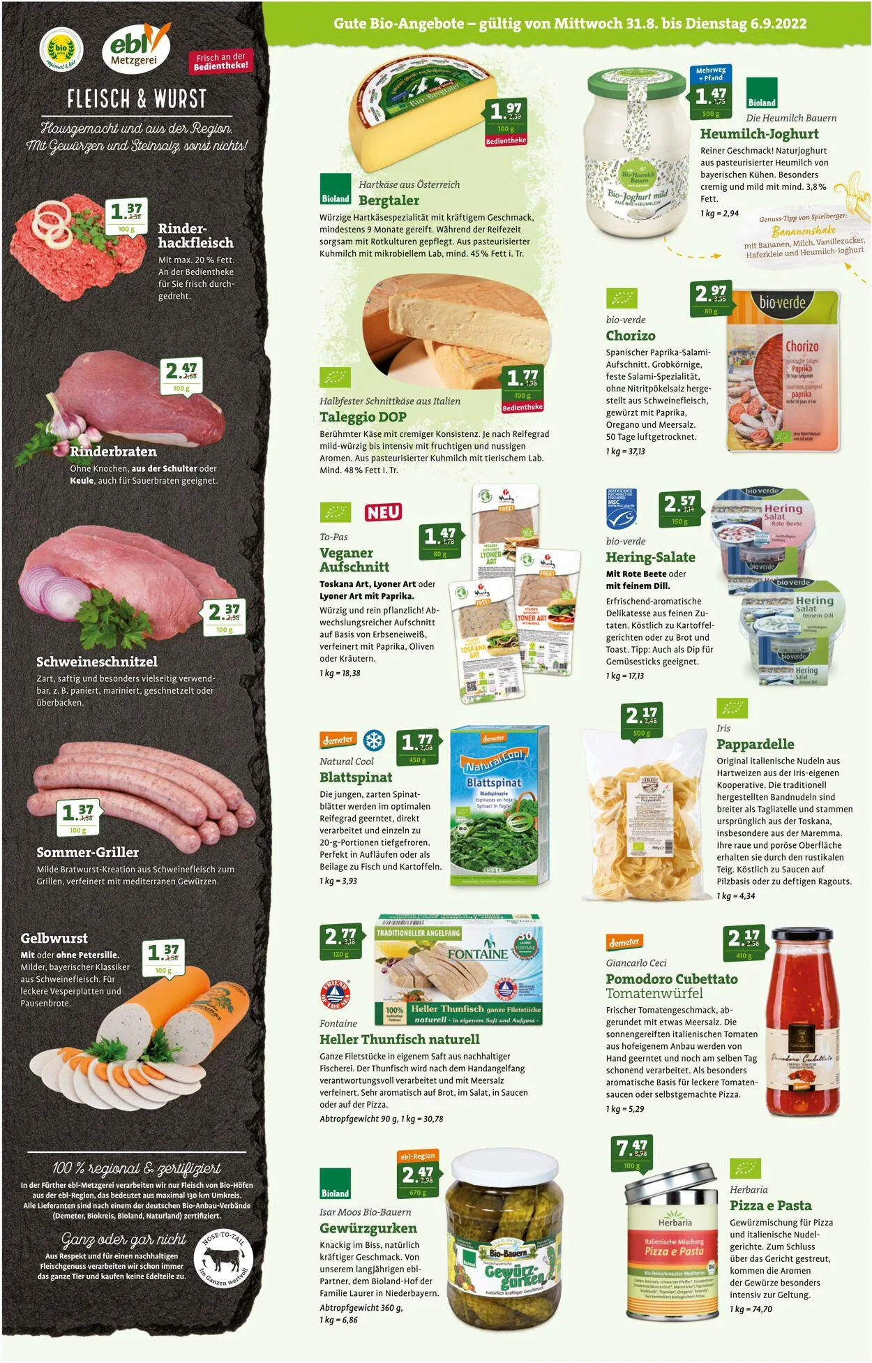 ebl Naturkos von 31. August bis 30. September 2023 - Prospekt seite 2