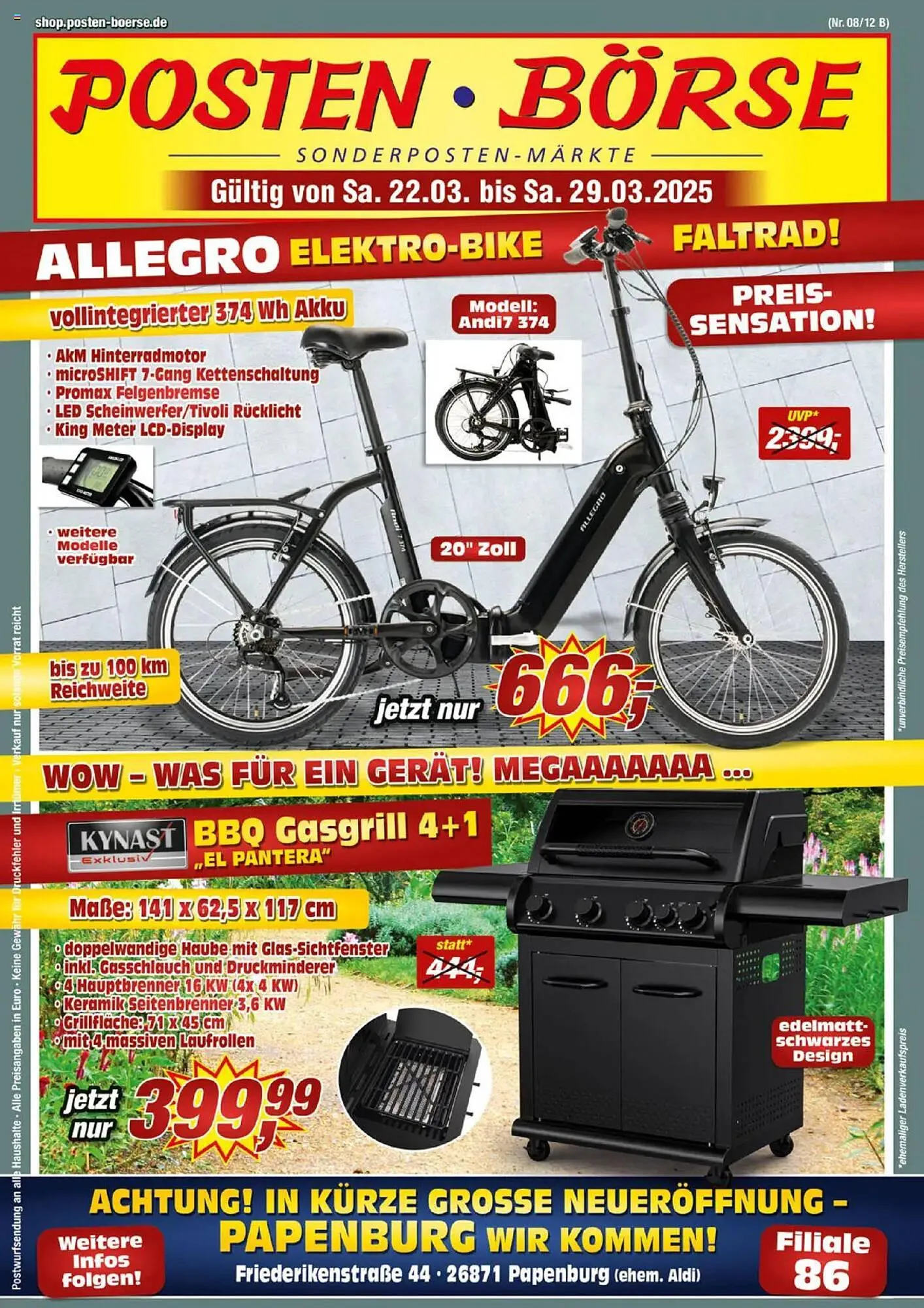 Posten Börse Prospekt - 1