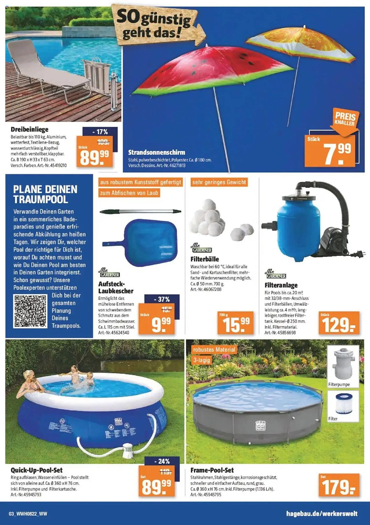 Hagebau Prospekt von 24. Mai bis 31. Mai 2025 - Prospekt seite 3