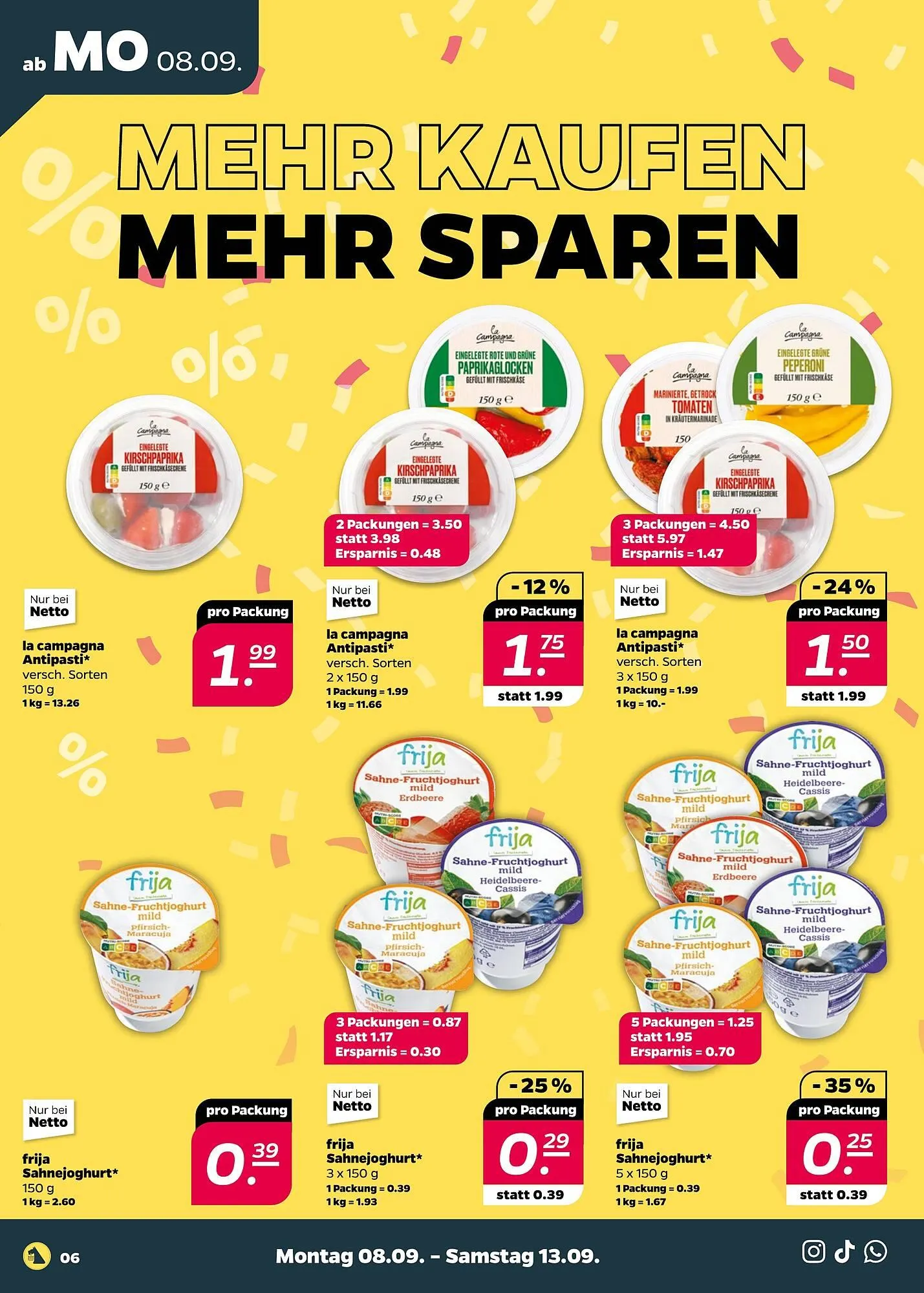 NETTO Prospekt von 8. September bis 13. September 2025 - Prospekt seite 6
