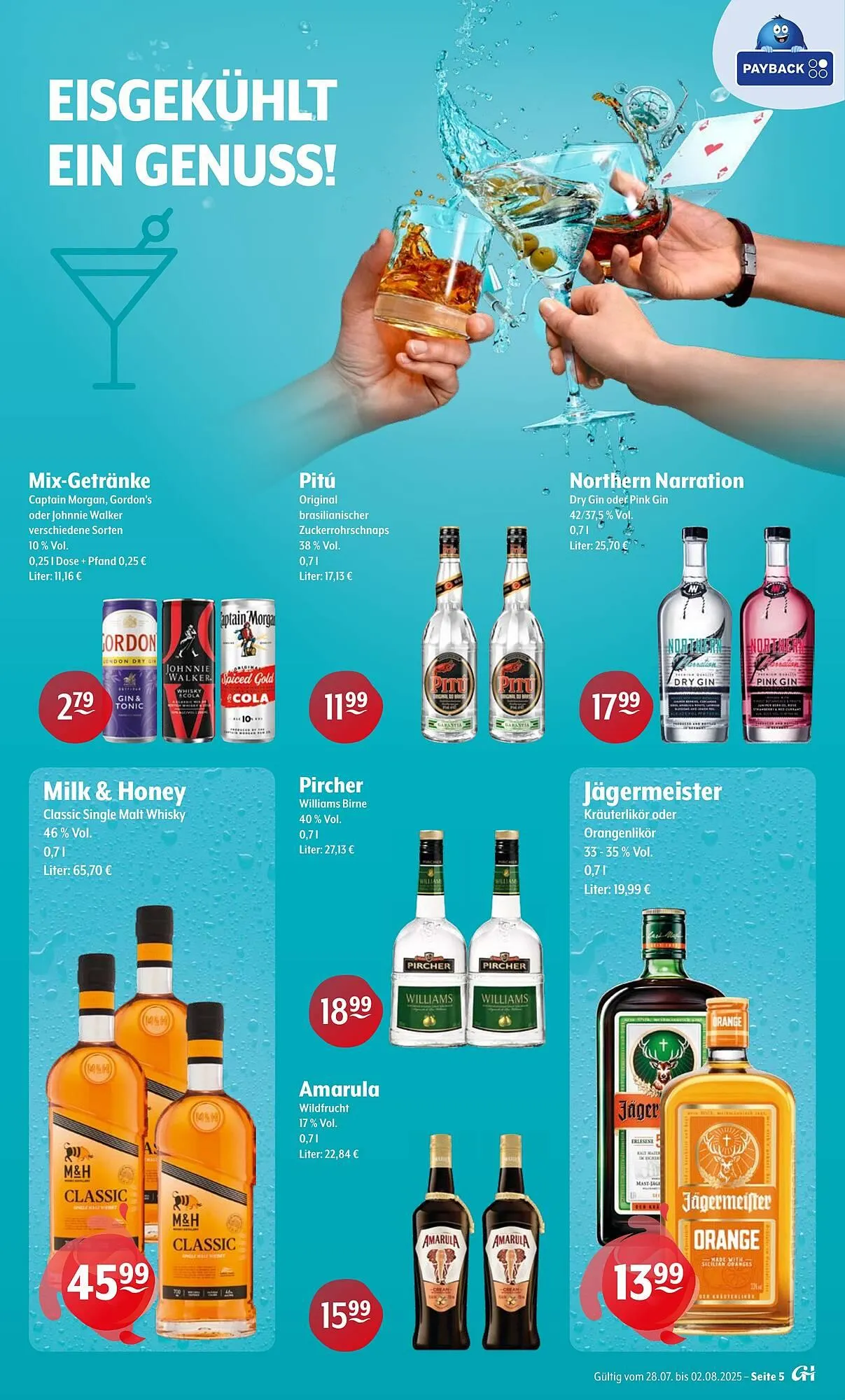 Getränke Hoffmann Prospekt von 28. Juli bis 2. August 2025 - Prospekt seite 5