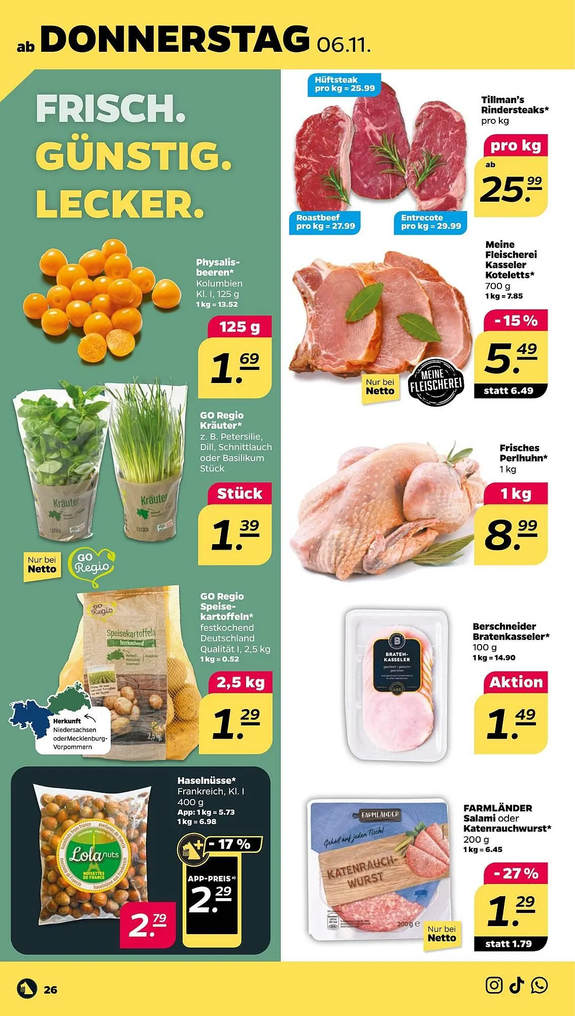 NETTO Prospekt von 3. November bis 8. November 2025 - Prospekt seite 28