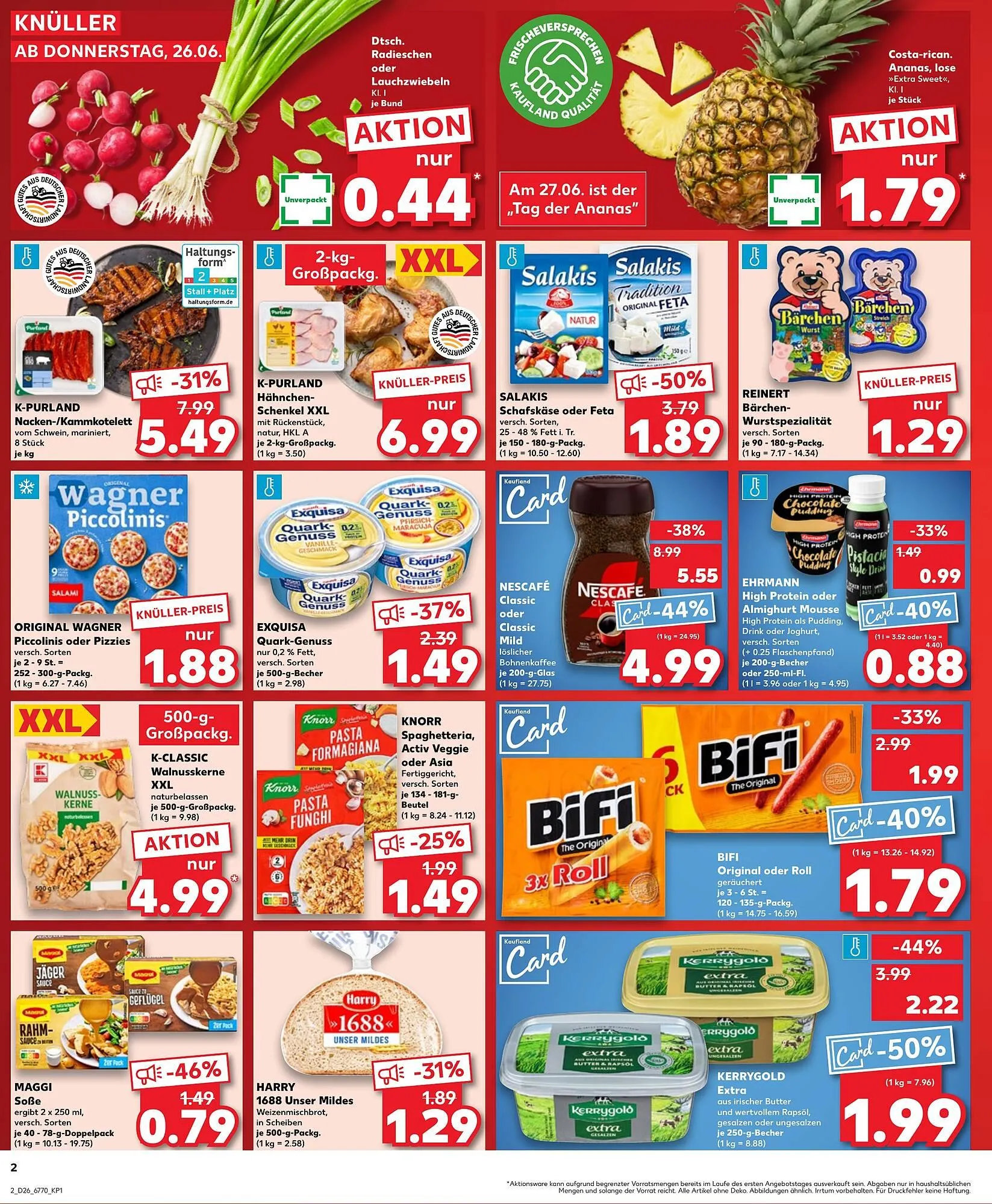Kaufland Prospekt von 26. Juni bis 2. Juli 2025 - Prospekt seite 2