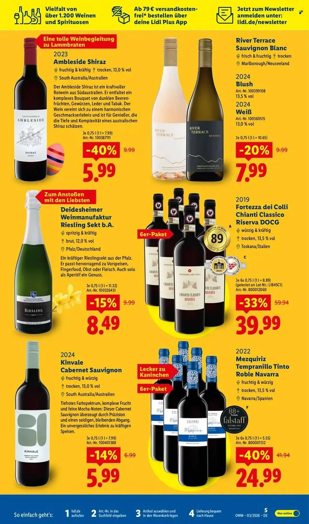 Lidl Prospekt von 1. März bis 31. März 2026 - Prospekt seite 5