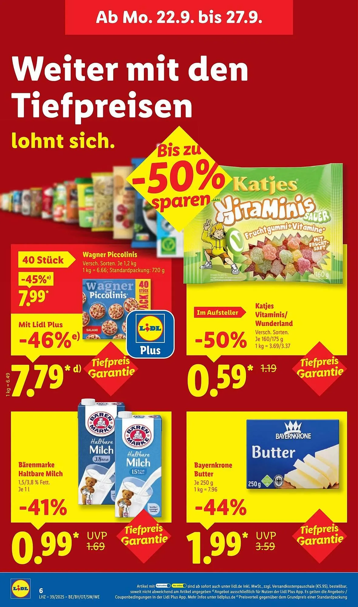 Lidl Prospekt von 22. September bis 28. September 2025 - Prospekt seite 14