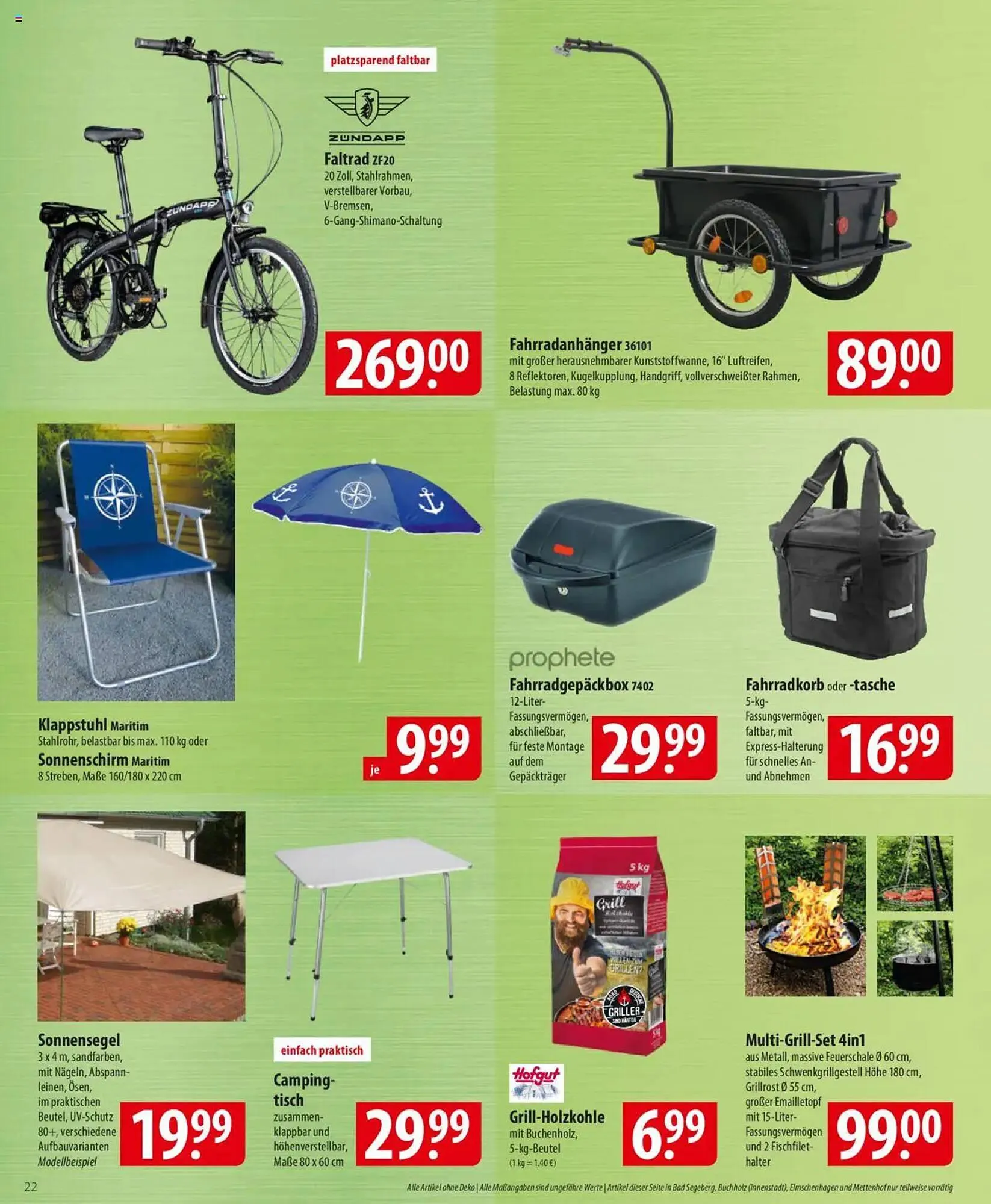 Famila Nord Ost Prospekt von 14. April bis 19. April 2025 - Prospekt seite 22