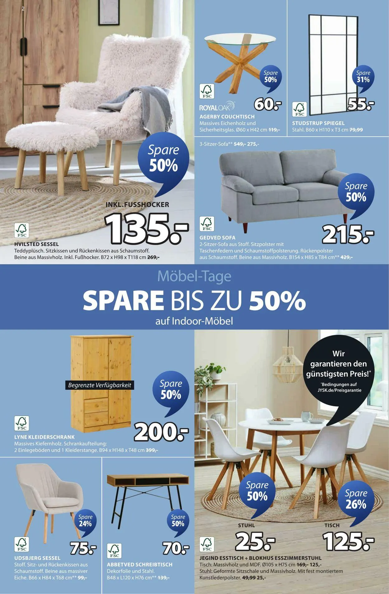 JYSK von 2. Juni bis 16. Juni 2025 - Prospekt seite 3