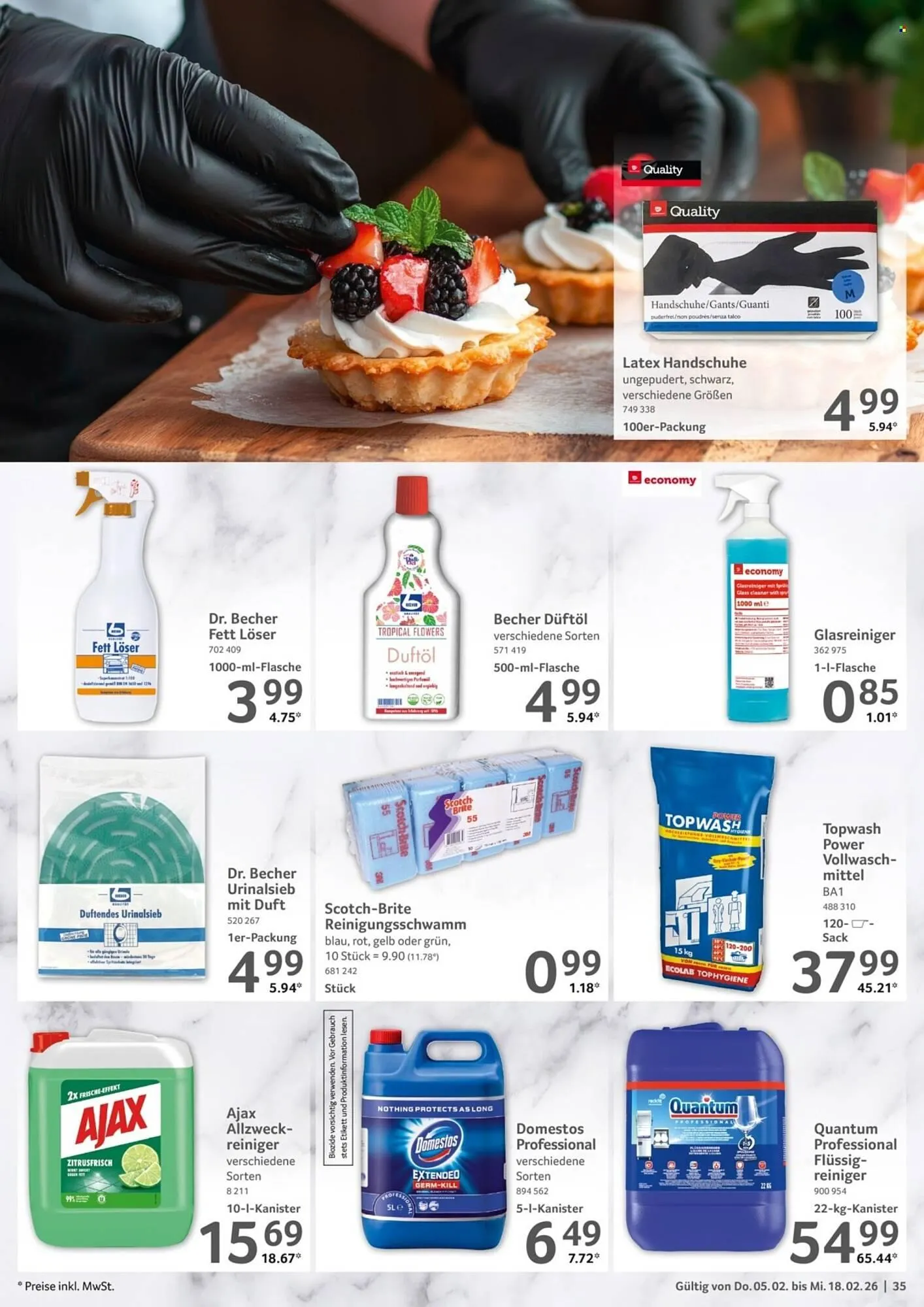 Selgros Prospekt von 5. Februar bis 18. Februar 2026 - Prospekt seite 35