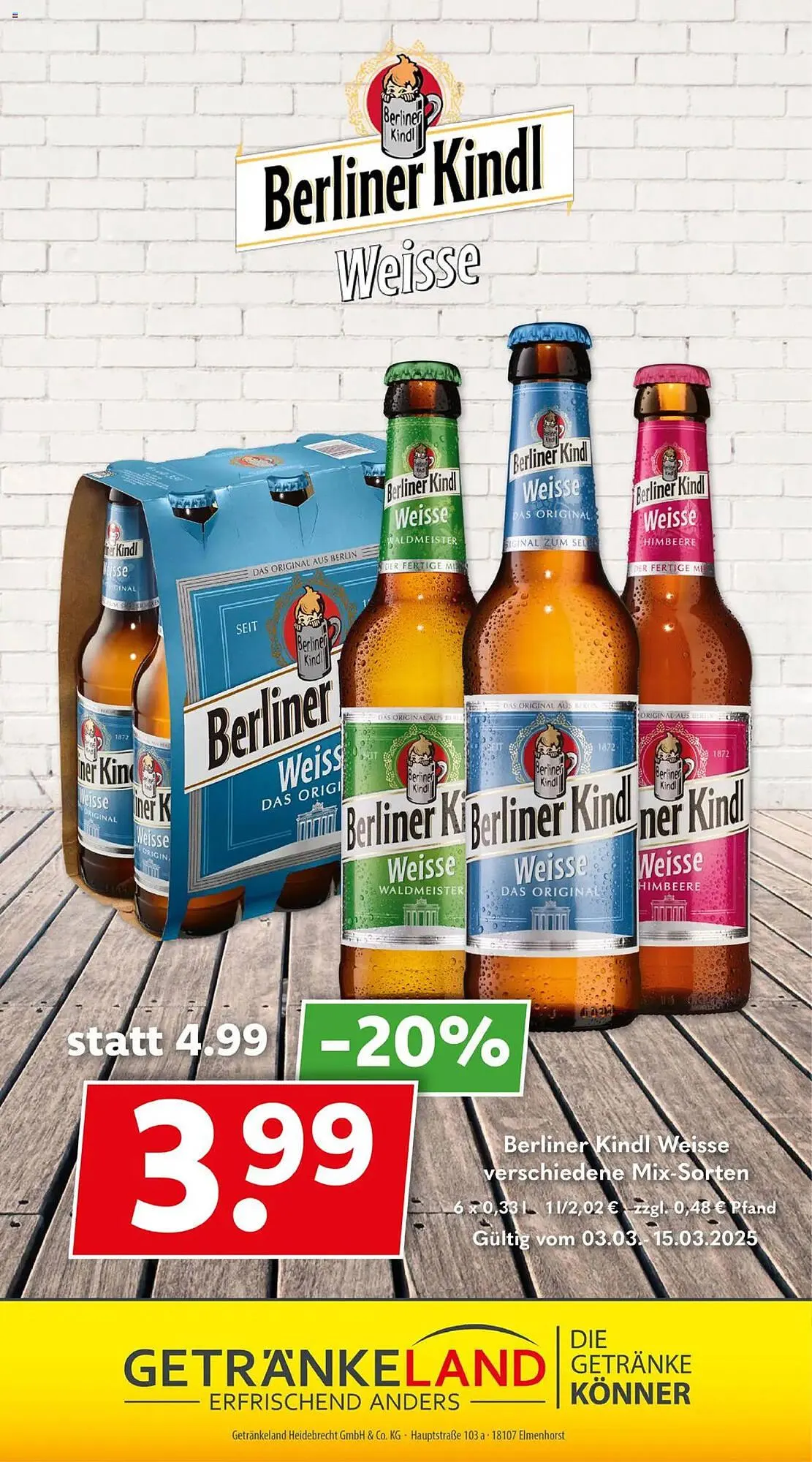 Getränkeland Prospekt von 3. März bis 15. März 2025 - Prospekt seite 7
