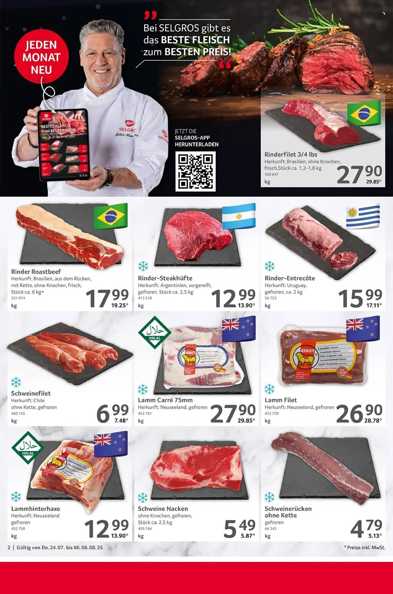 Selgros Prospekt von 24. Juli bis 6. August 2025 - Prospekt seite 2