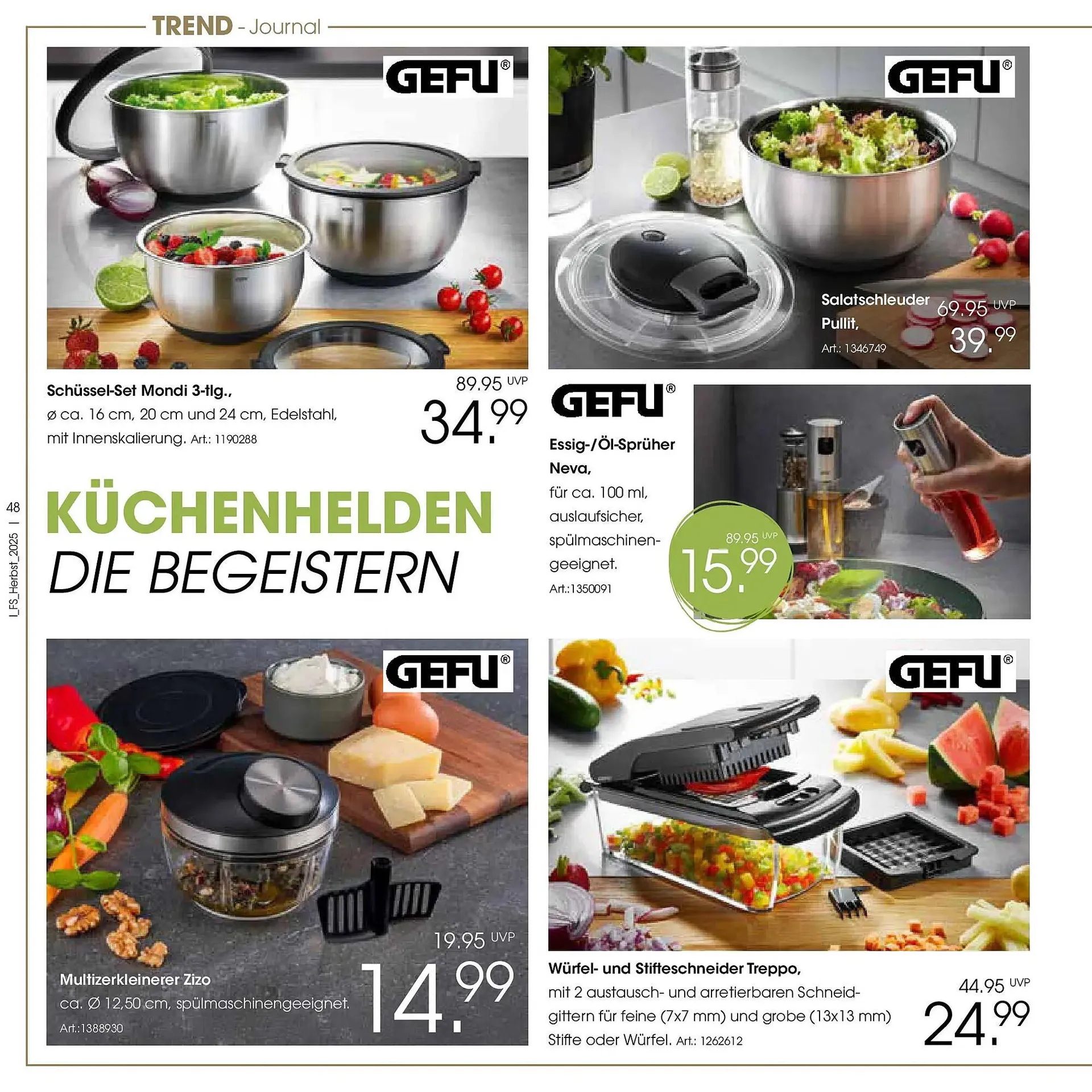 Zurbrüggen Prospekt von 19. Oktober bis 31. Januar 2026 - Prospekt seite 48