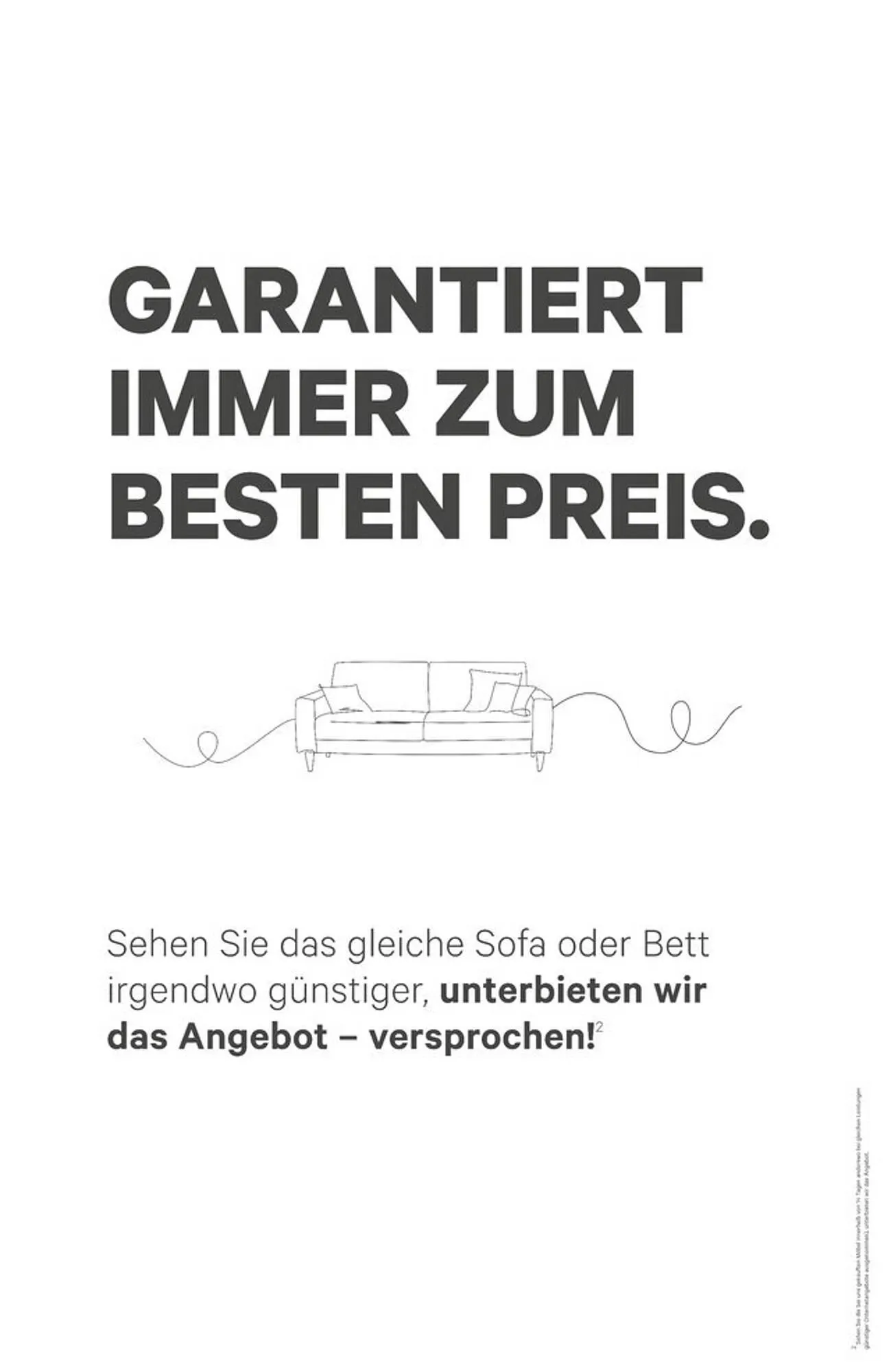 Kabs Polsterwelt Prospekt von 11. April bis 1. Mai 2025 - Prospekt seite 30