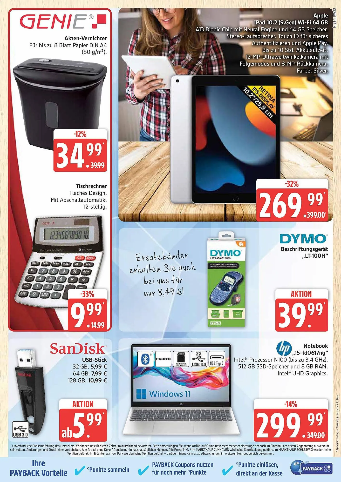 Marktkauf Prospekt von 11. August bis 16. August 2025 - Prospekt seite 31