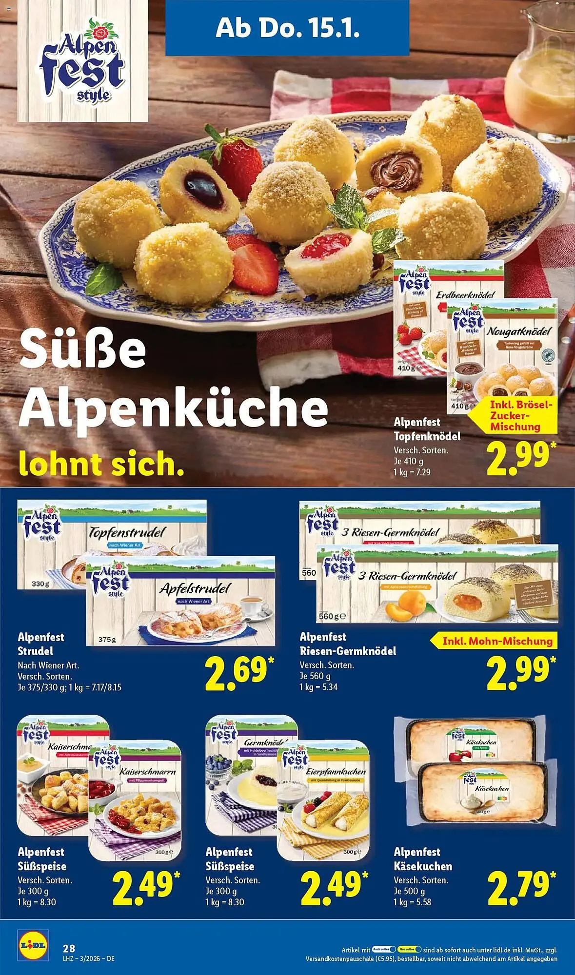 Lidl Prospekt von 12. Januar bis 17. Januar 2026 - Prospekt seite 50