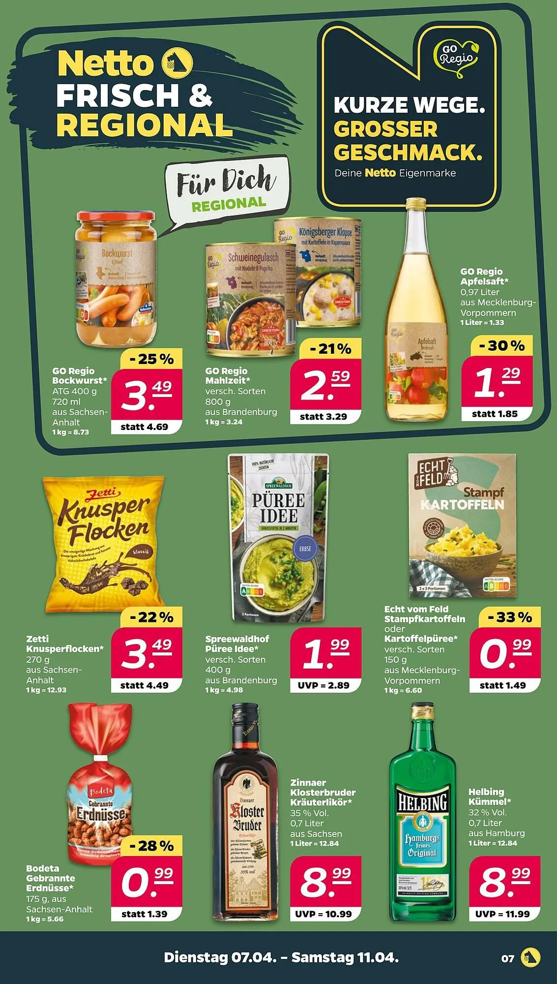NETTO Prospekt von 7. April bis 11. April 2026 - Prospekt seite 7