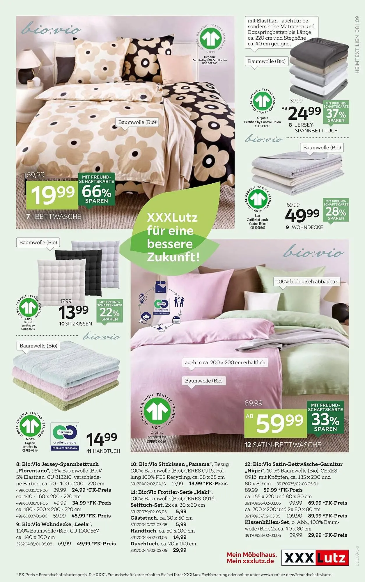 XXXLutz Prospekt von 21. Juli bis 3. August 2025 - Prospekt seite 9