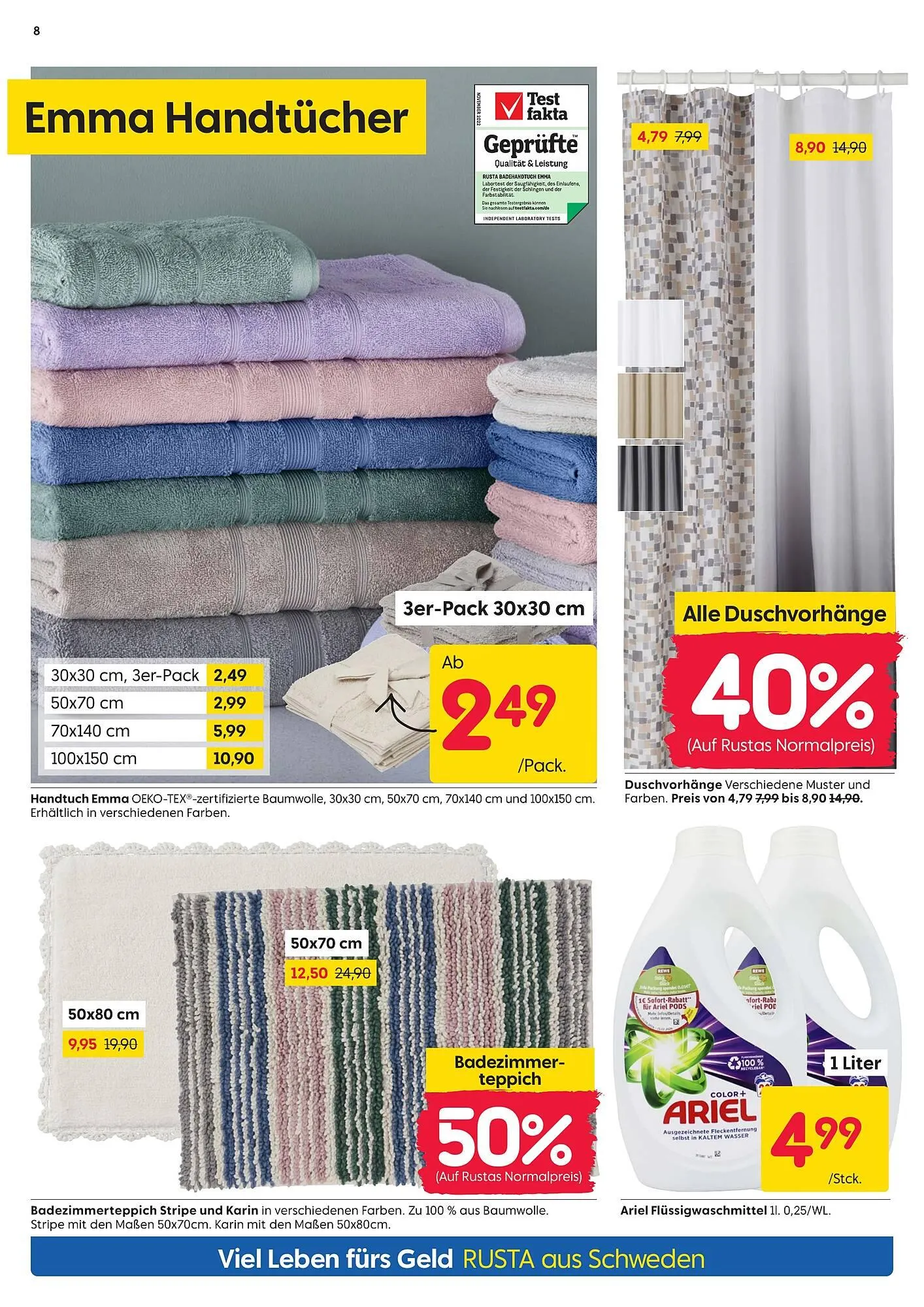 Rusta Prospekt von 26. Juli bis 1. August 2025 - Prospekt seite 8