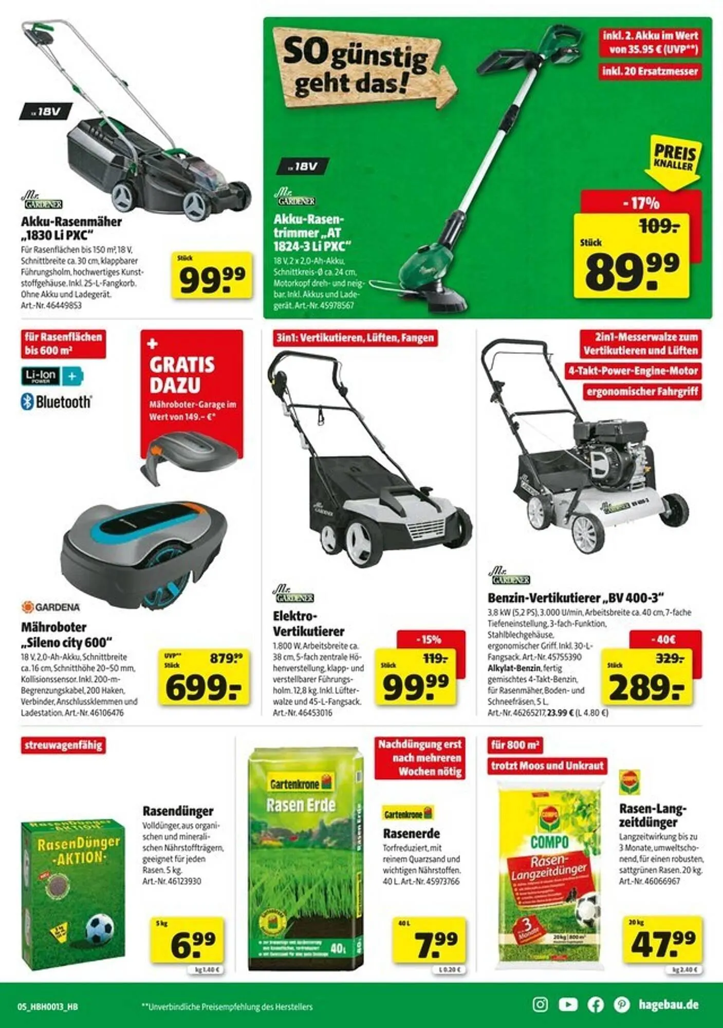 Hagebau Prospekt von 22. März bis 29. März 2025 - Prospekt seite 5