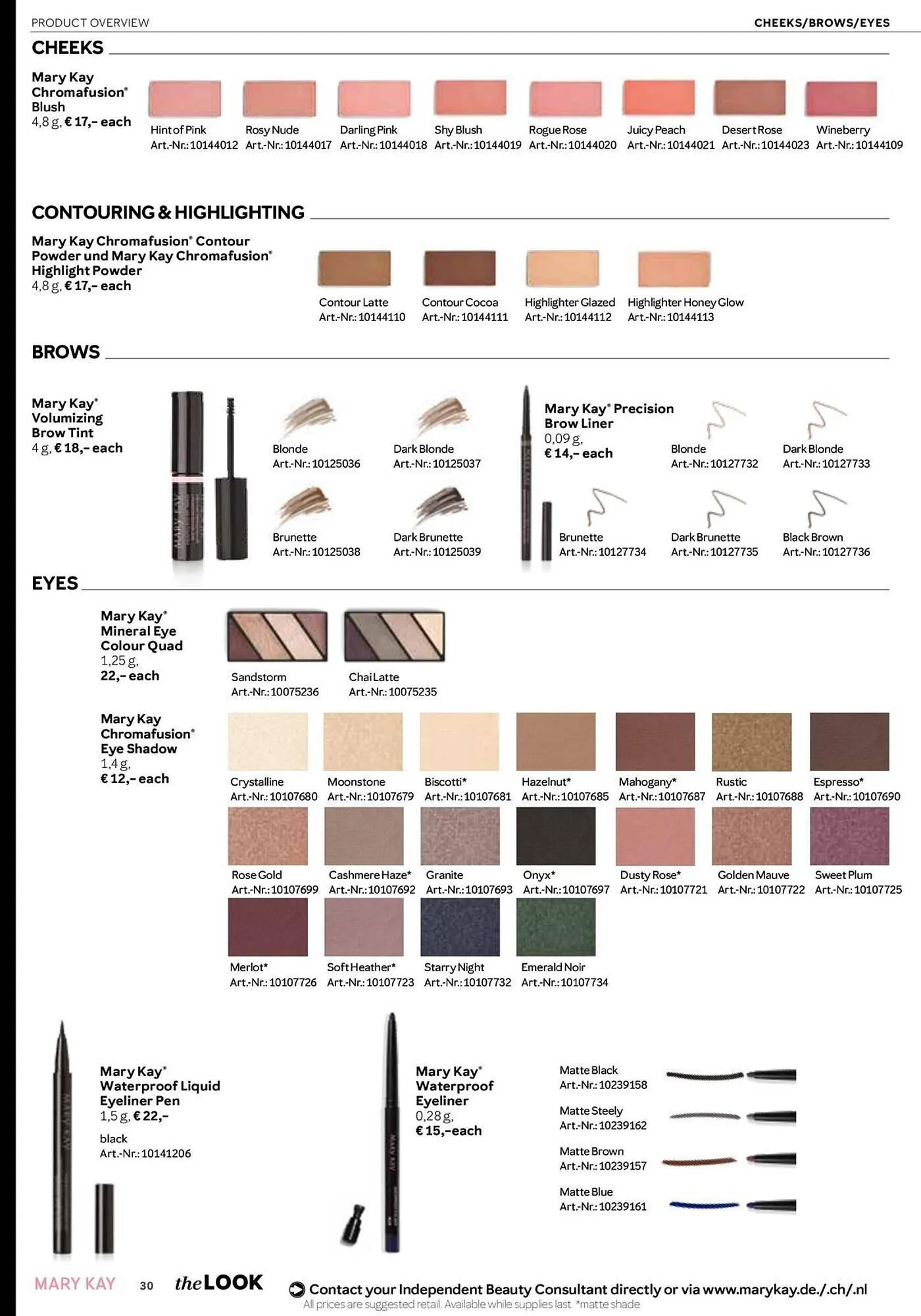 Mary Kay Prospekt von 25. März bis 30. April 2025 - Prospekt seite 30