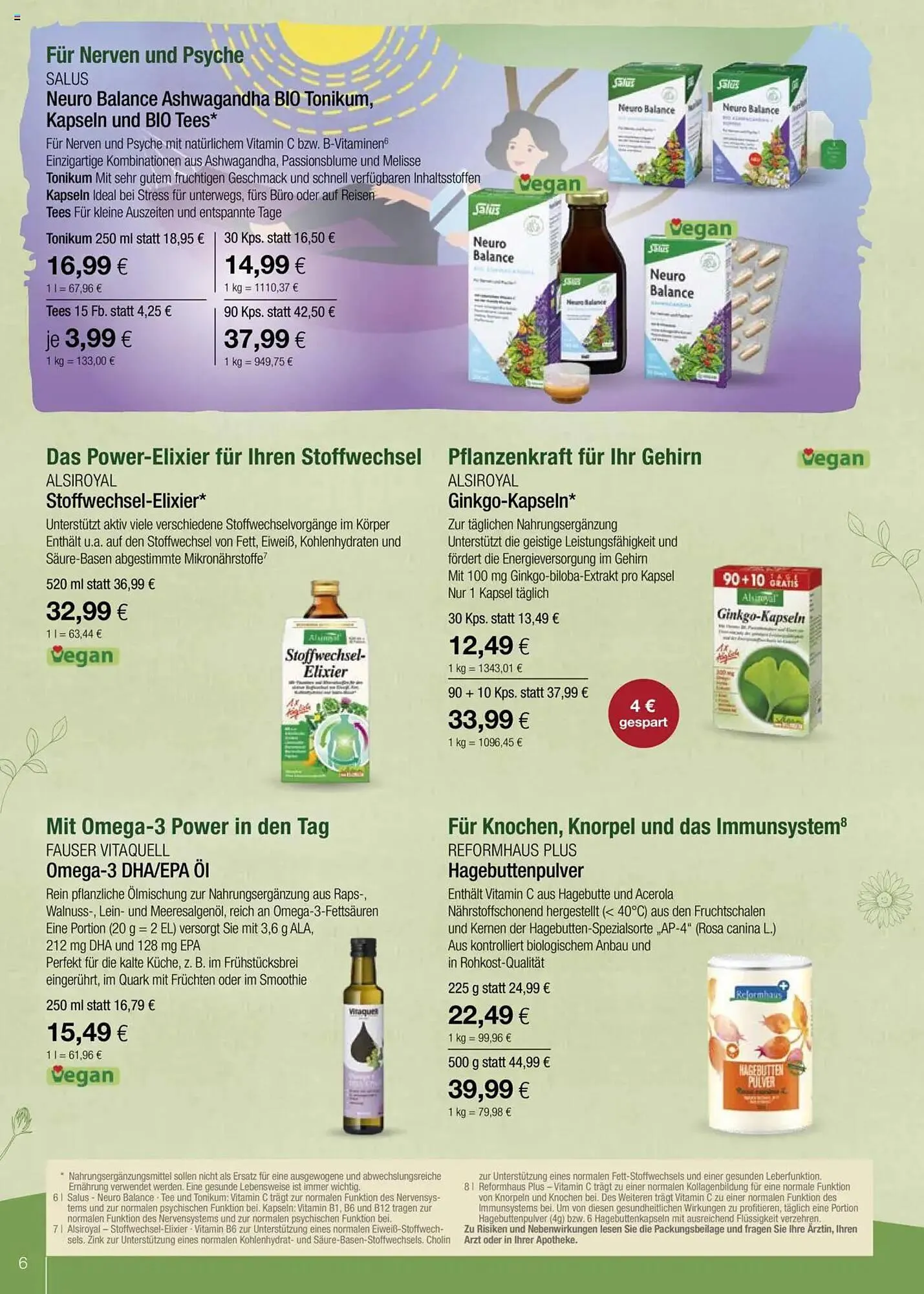 Vitalia Prospekt von 1. Mai bis 31. Mai 2025 - Prospekt seite 6