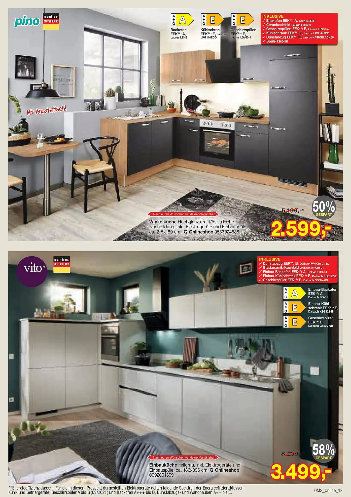 Opti Wohnwelt Prospekt von 21. März bis 1. April 2026 - Prospekt seite 13