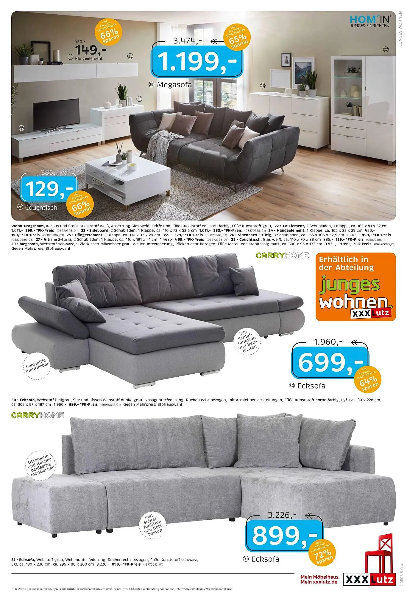 XXXLutz Prospekt von 21. Juli bis 3. August 2025 - Prospekt seite 21