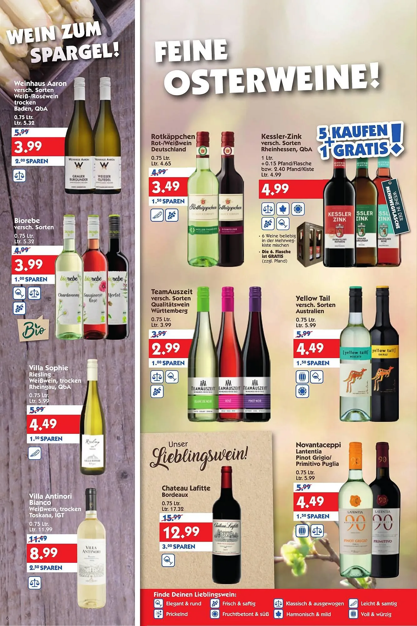 Hol'ab Getränkemarkt Prospekt von 14. April bis 19. April 2025 - Prospekt seite 6