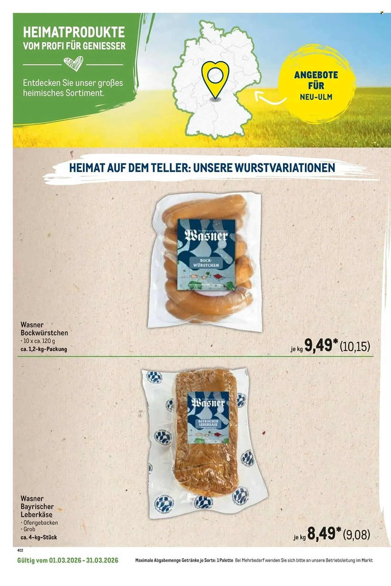 METRO Prospekt von 1. März bis 31. März 2026 - Prospekt seite 118