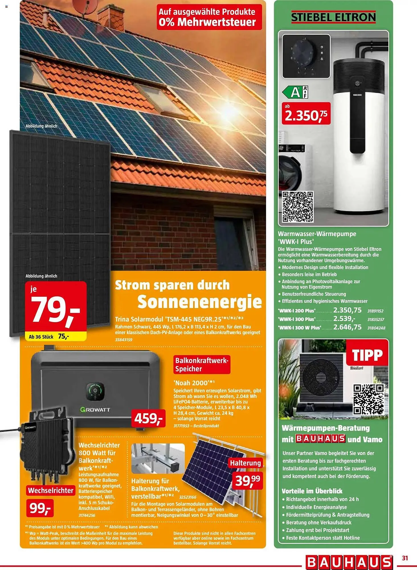 Bauhaus Prospekt von 28. Februar bis 28. März 2026 - Prospekt seite 31