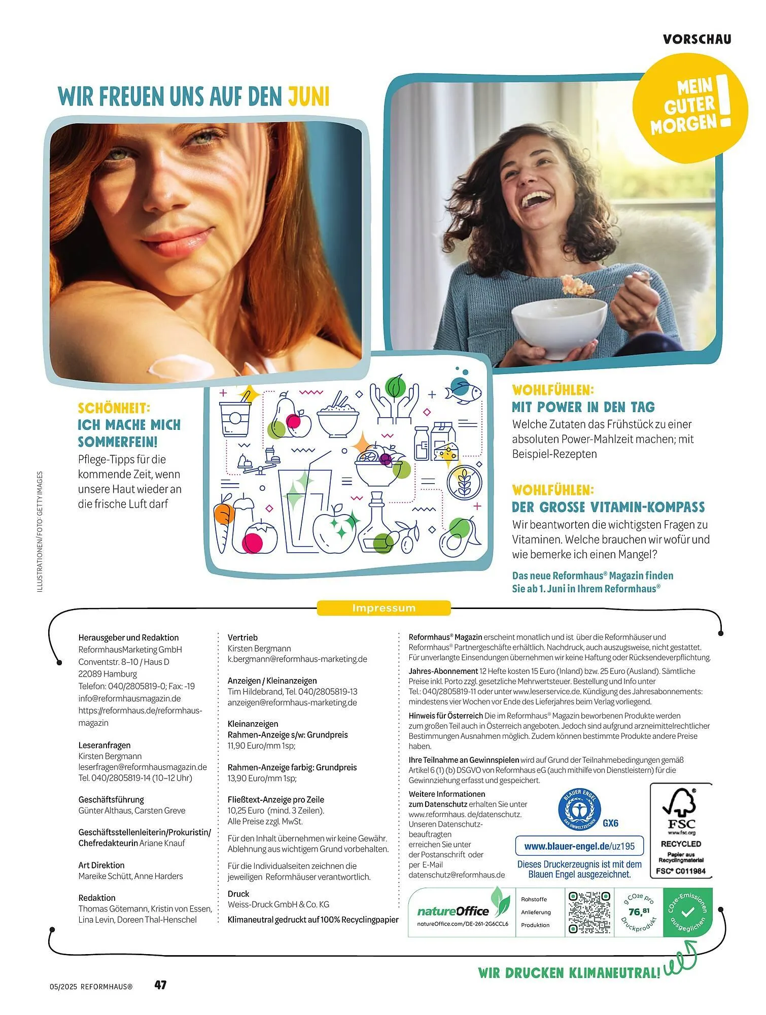 Reformhaus Prospekt von 1. Mai bis 31. Mai 2025 - Prospekt seite 47