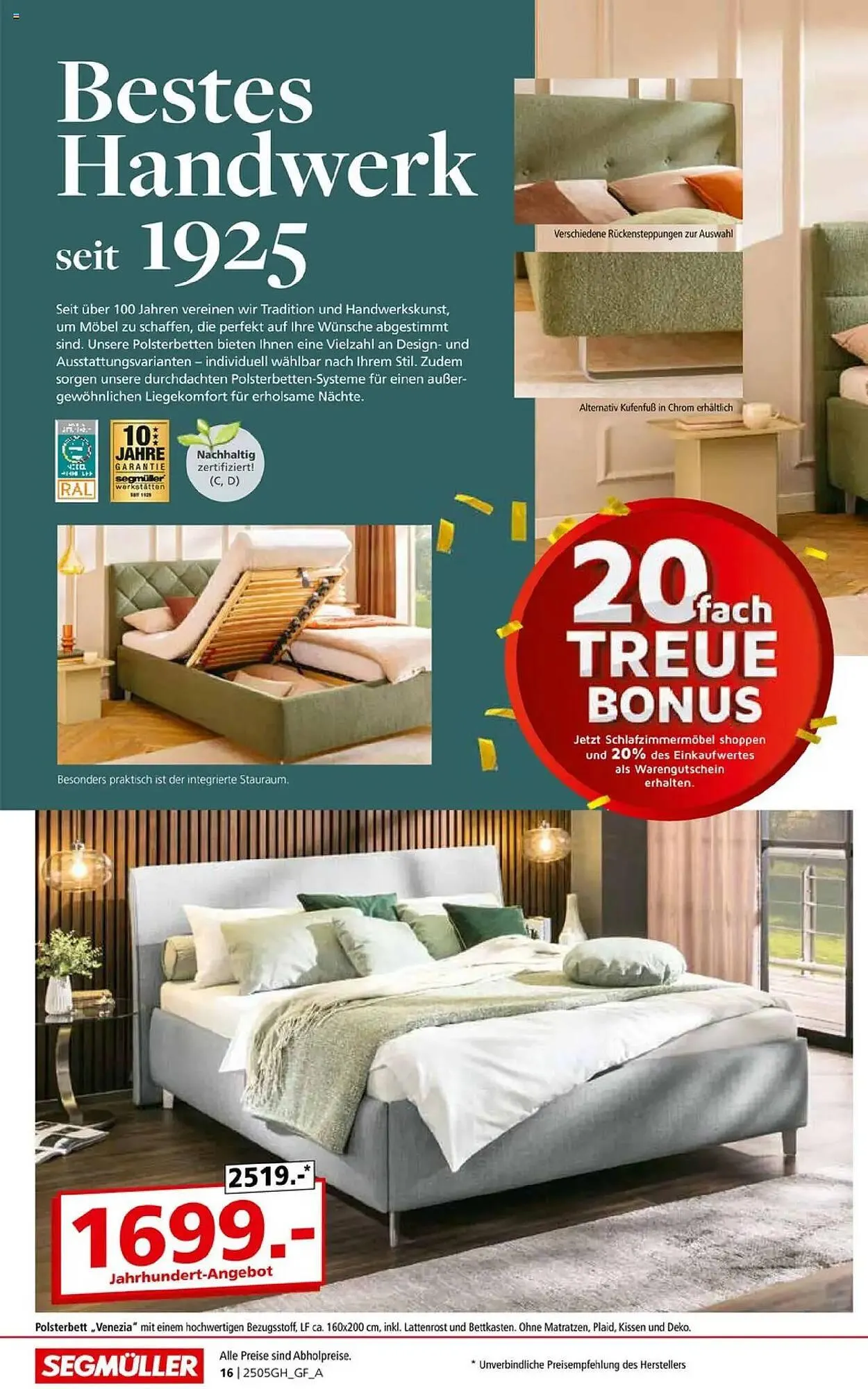 Segmüller Prospekt von 19. April bis 26. April 2025 - Prospekt seite 26