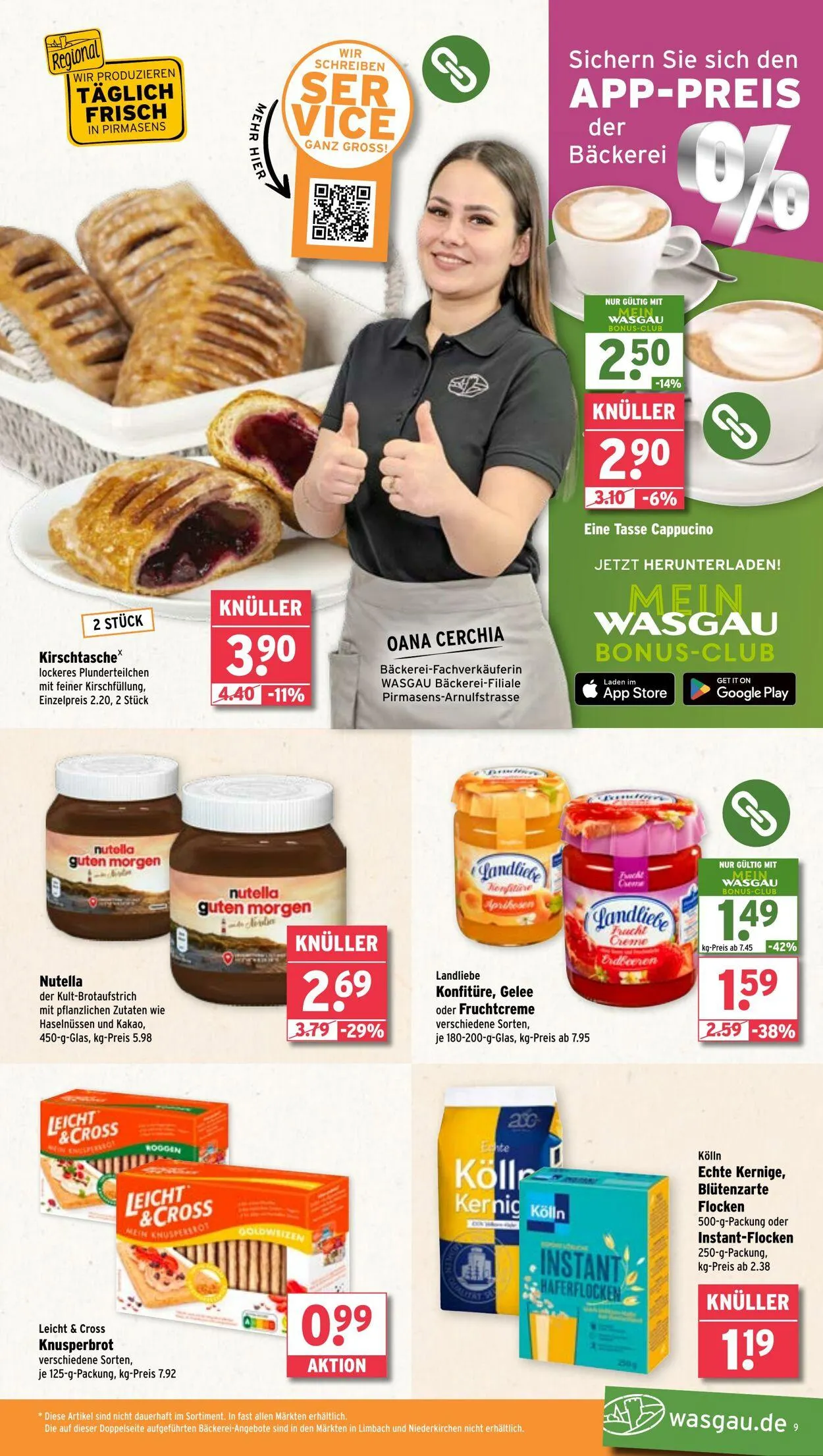 Wasgau von 16. Juni bis 21. Juni 2025 - Prospekt seite 9