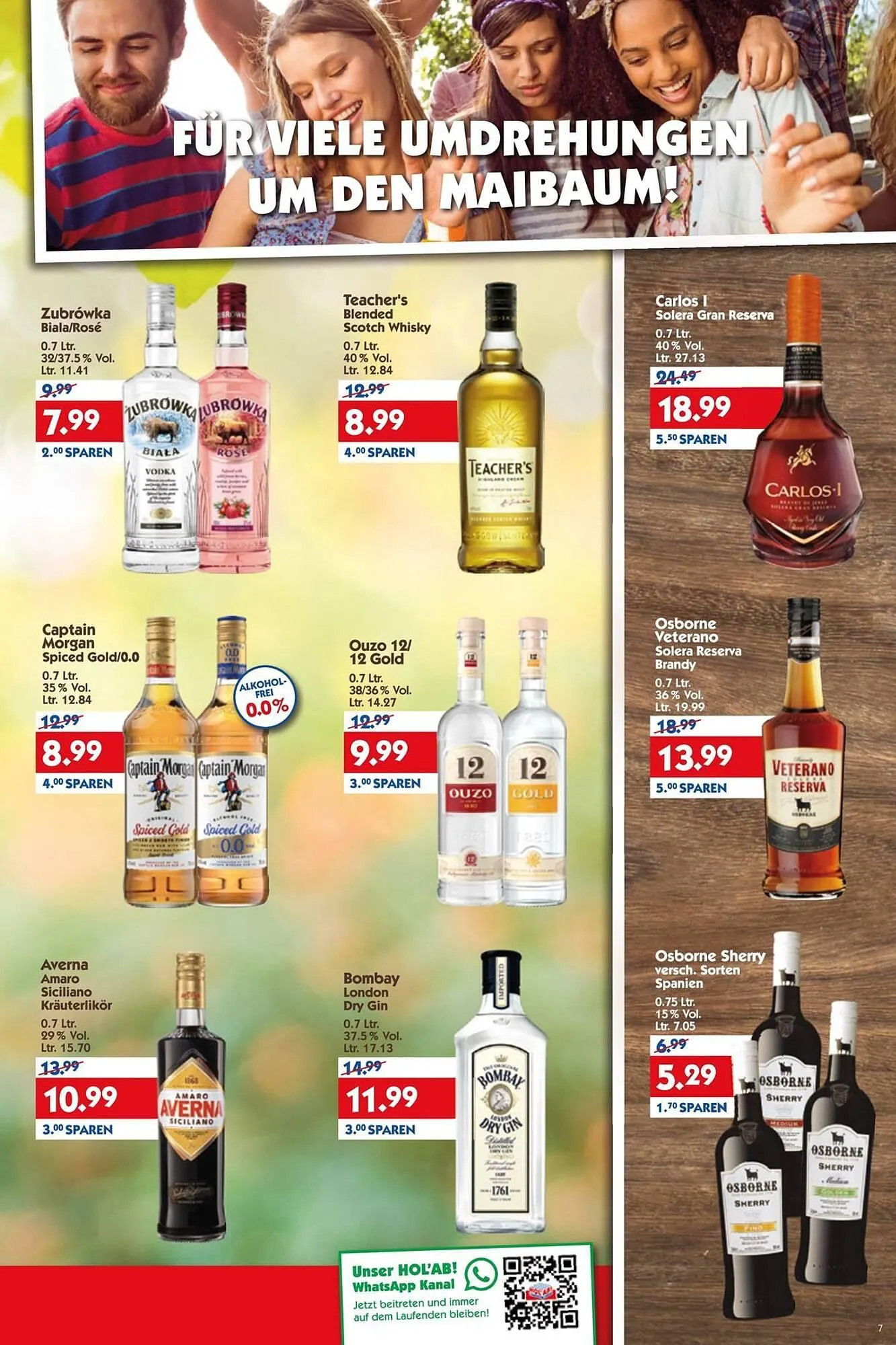 Hol'ab Getränkemarkt Prospekt von 28. April bis 3. Mai 2025 - Prospekt seite 7