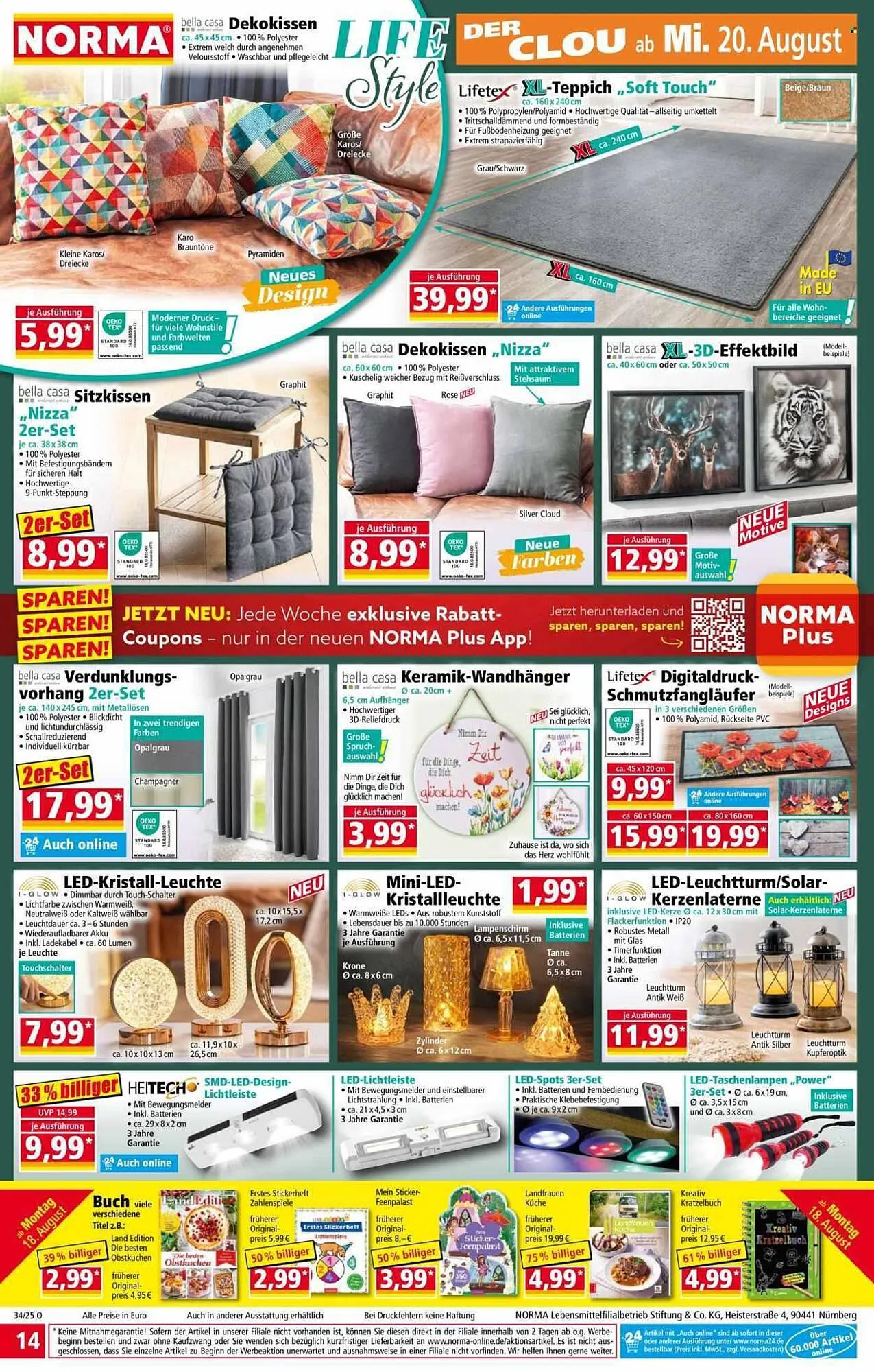Norma Prospekt von 18. August bis 24. August 2025 - Prospekt seite 14