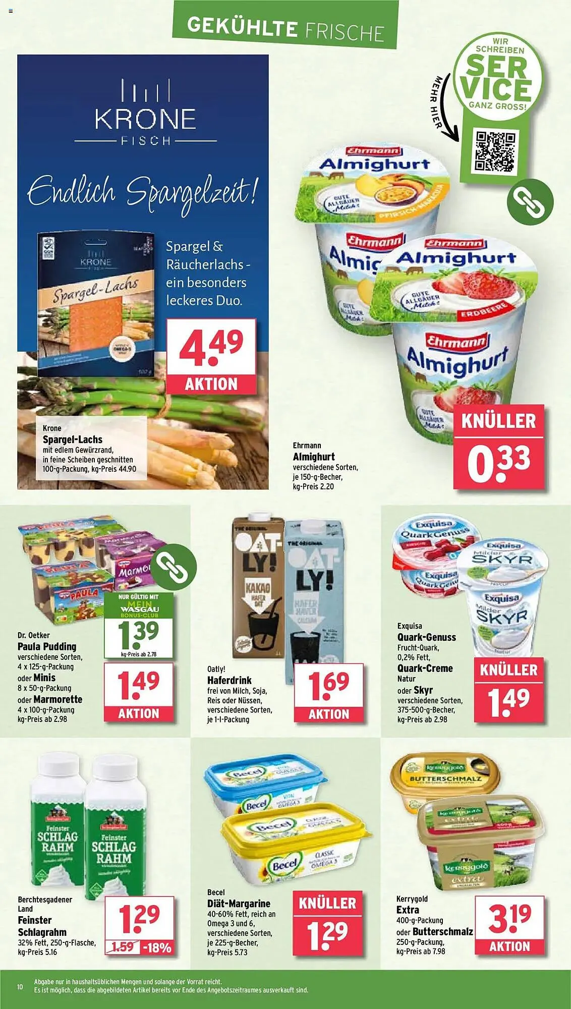 Wasgau Prospekt von 22. April bis 27. April 2025 - Prospekt seite 10