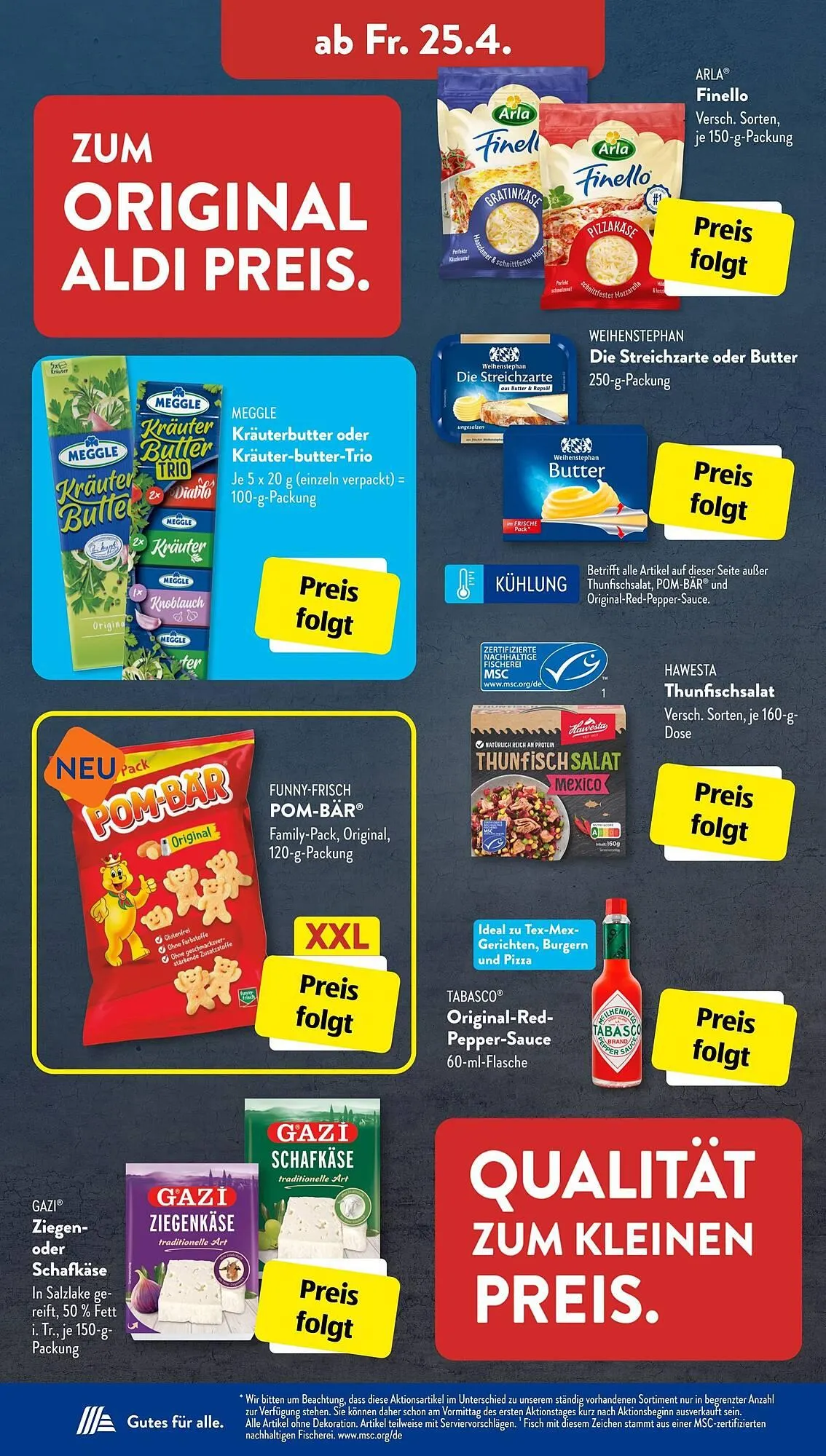Aldi Süd Prospekt von 22. April bis 27. April 2025 - Prospekt seite 20